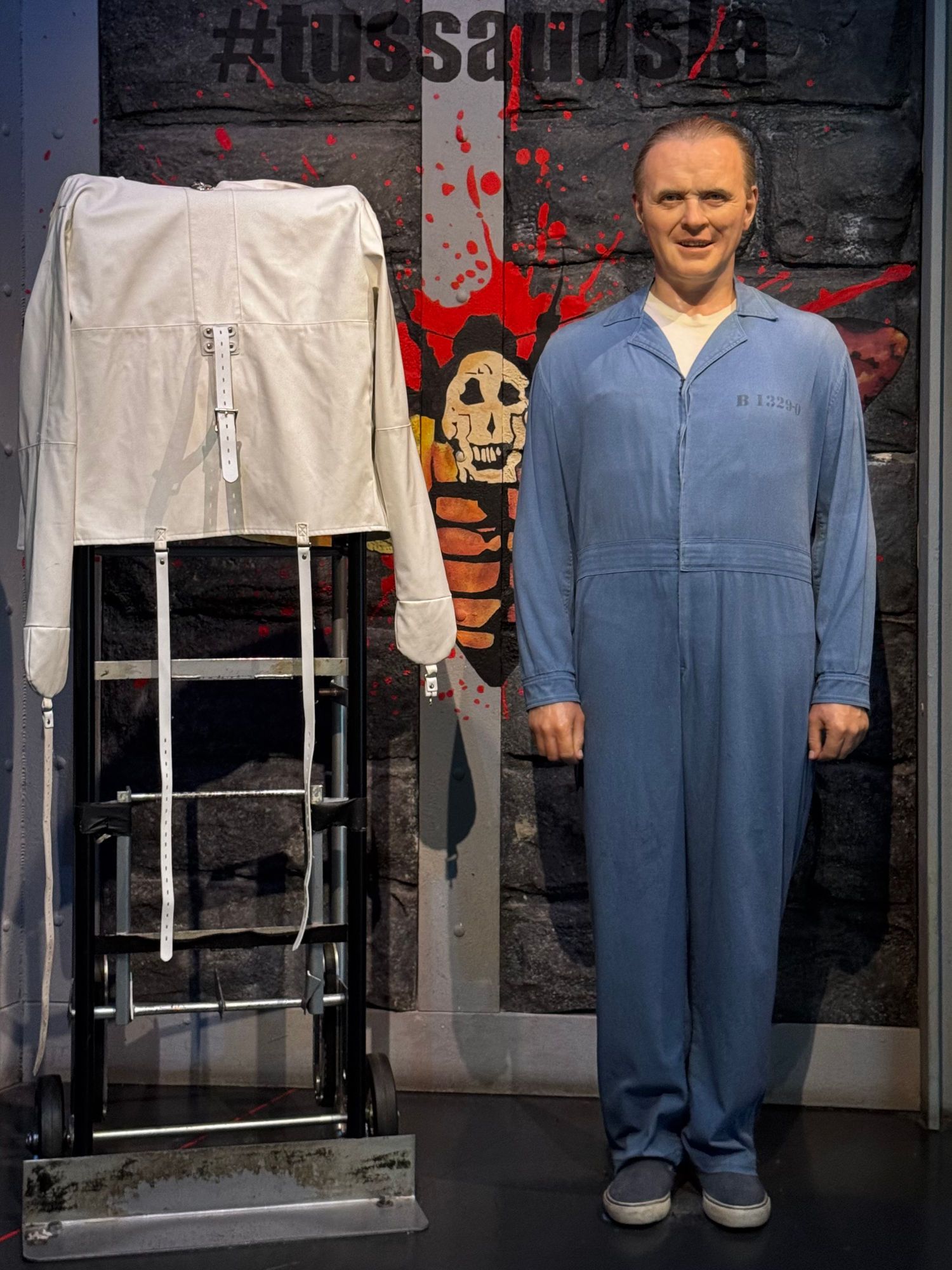 Madame Tussauds Anthony Hopkins Wax Figure