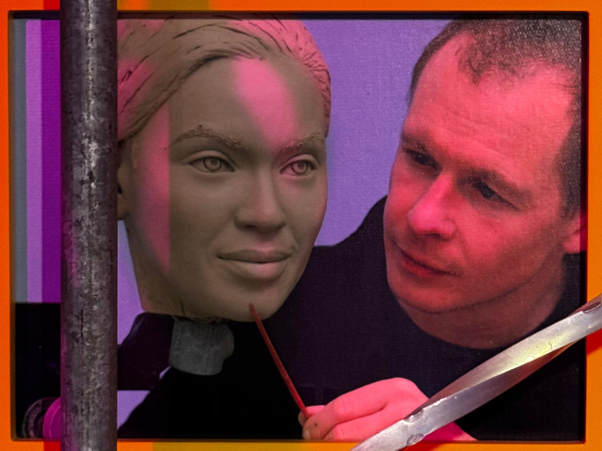 Madame Tussauds Beyonce Sculpting