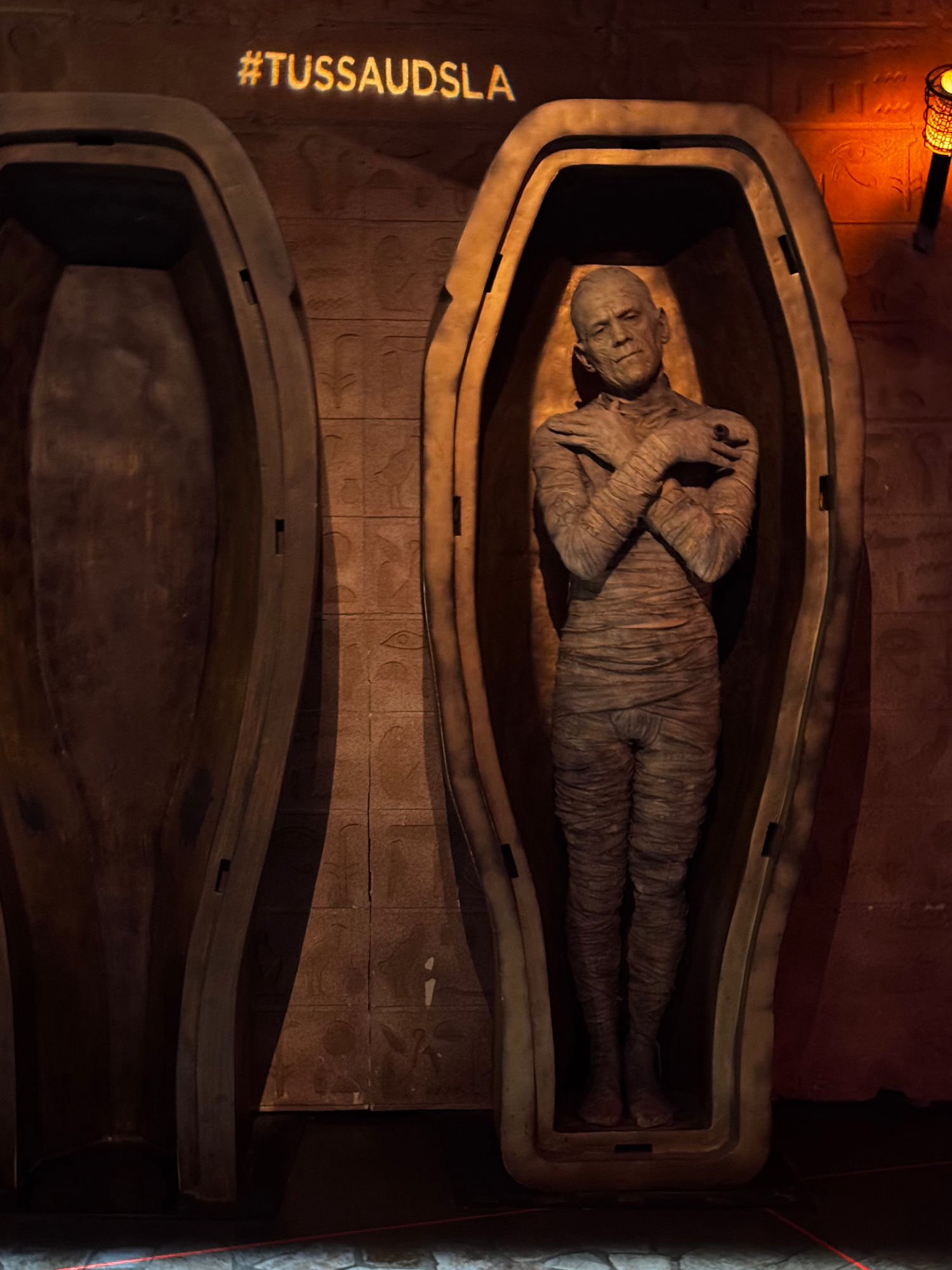 Madame Tussauds Boris Karloff the Mummy