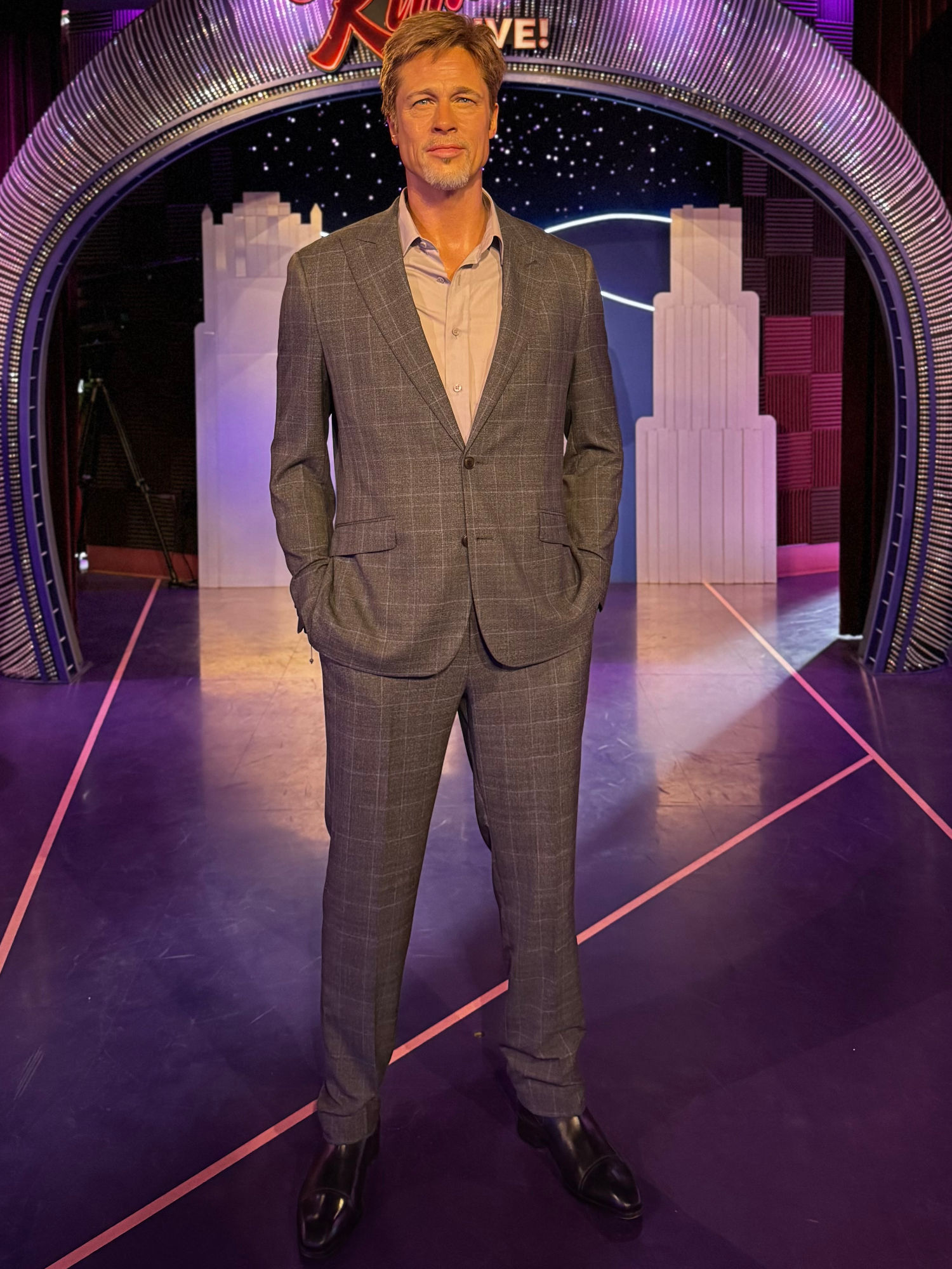 Madame Tussauds Brad Pitt Wax Figure