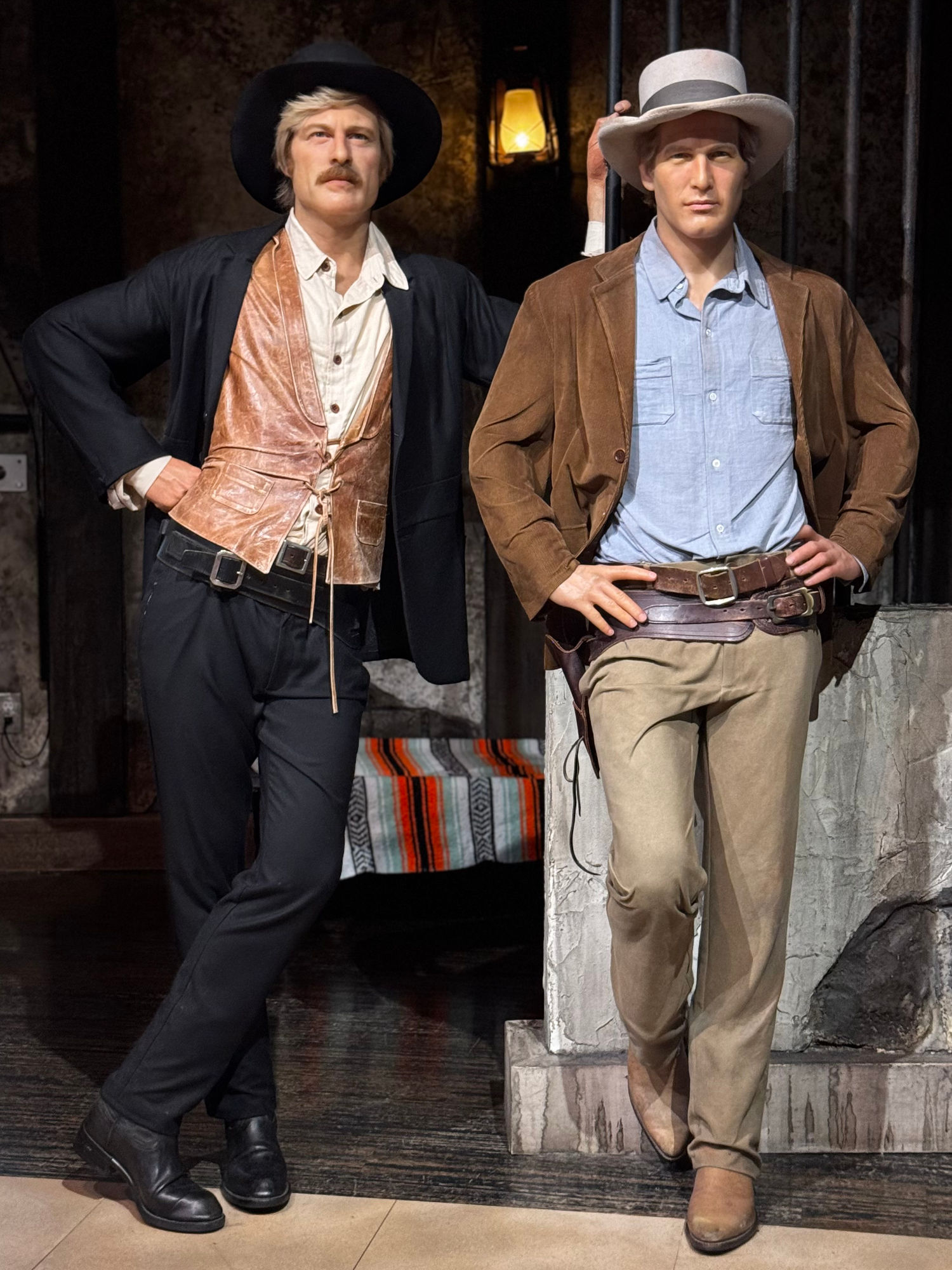Madame Tussauds Butch Cassidy and the Sundance Kid