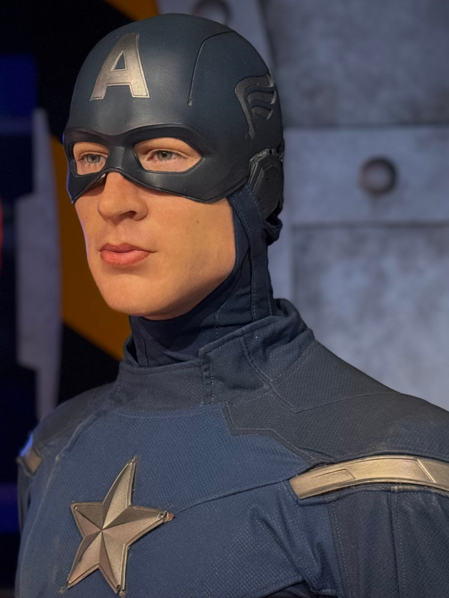 Madame Tussauds Chris Evans As Close-Up