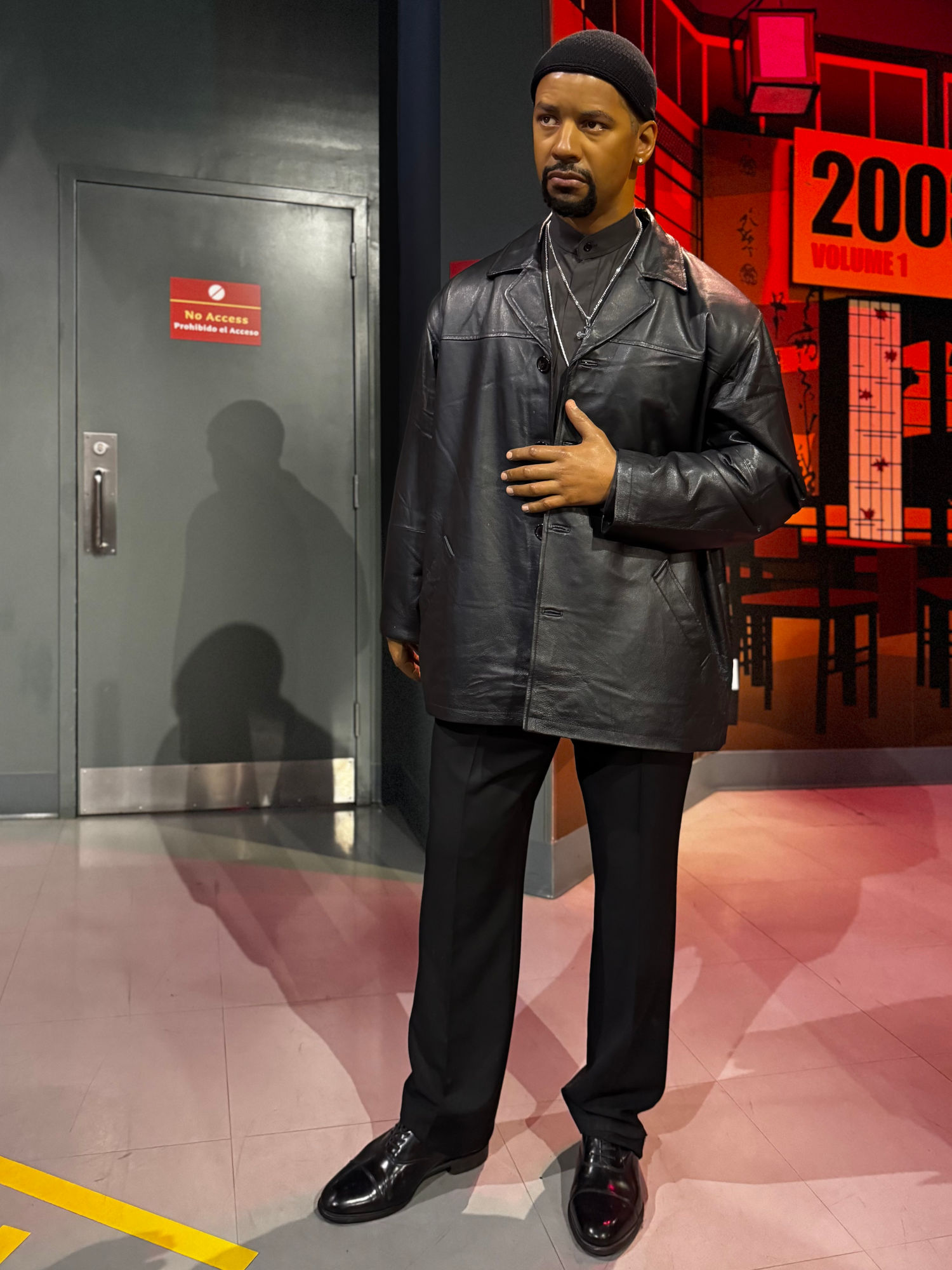 Madame Tussauds Denzel Washington Wax Figure