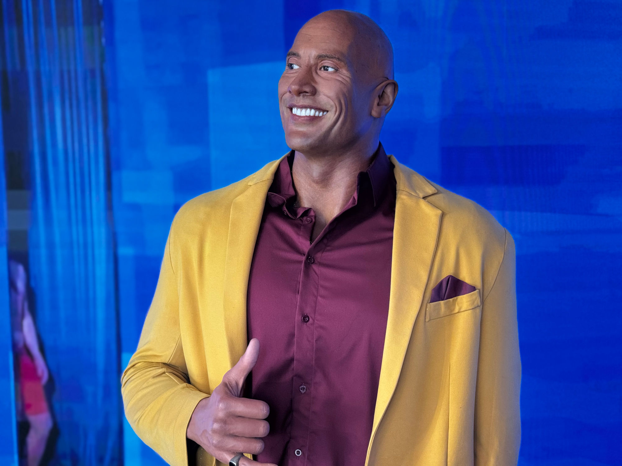 Madame Tussauds Dwayne Johnson
