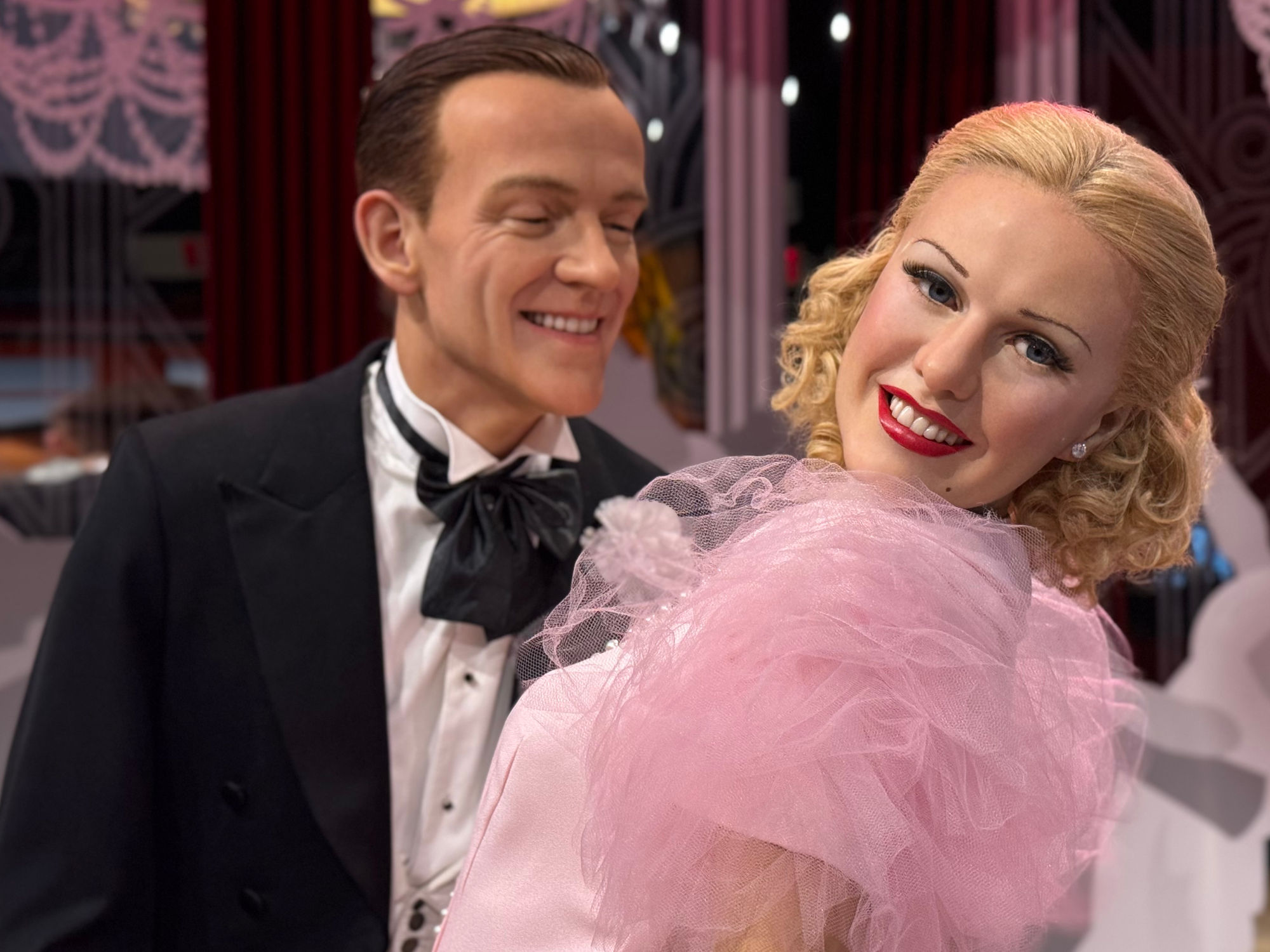 Madame Tussauds Fred Astaire & Ginger Rogers