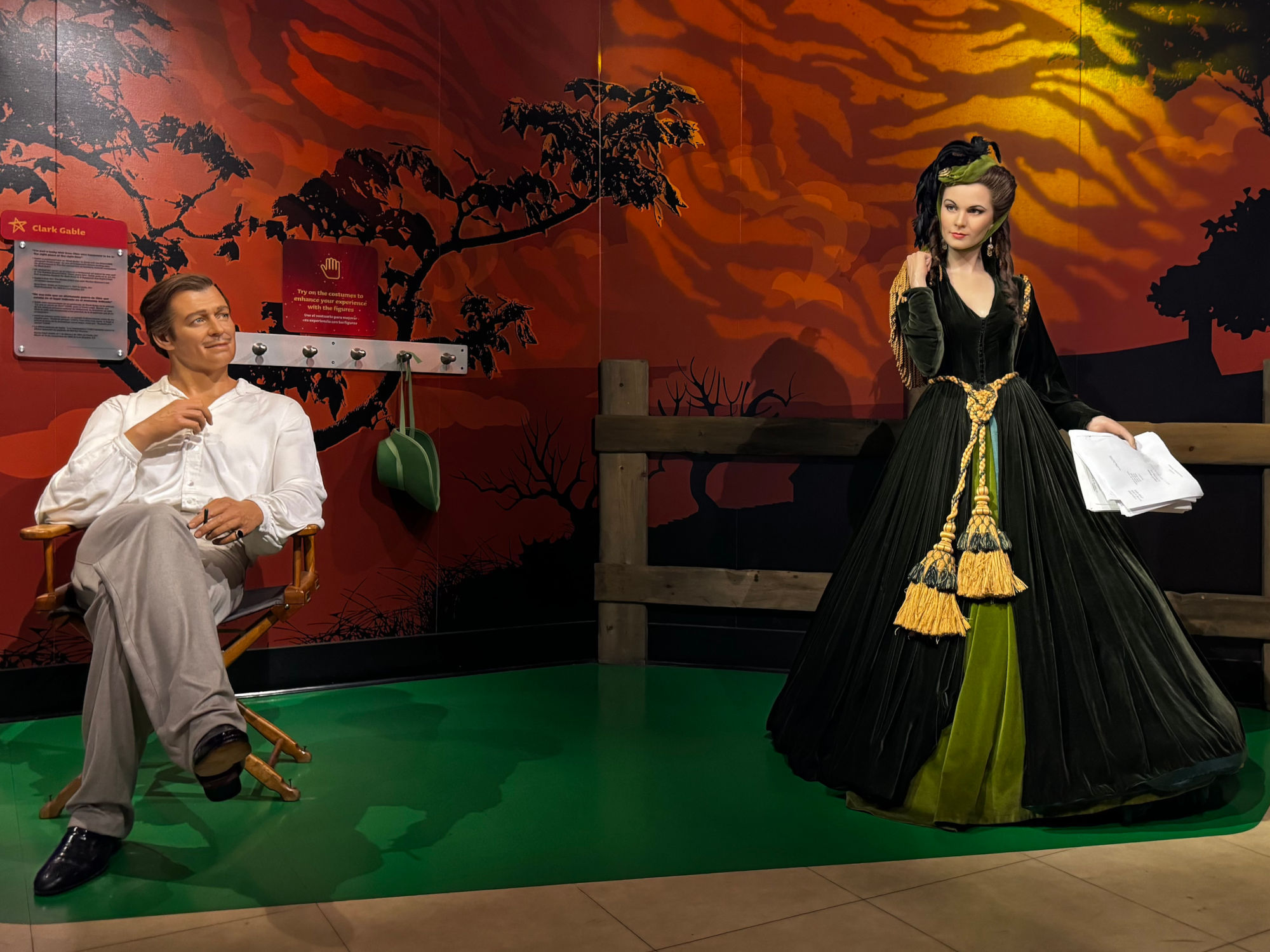 Madame Tussauds Gone with the Wind