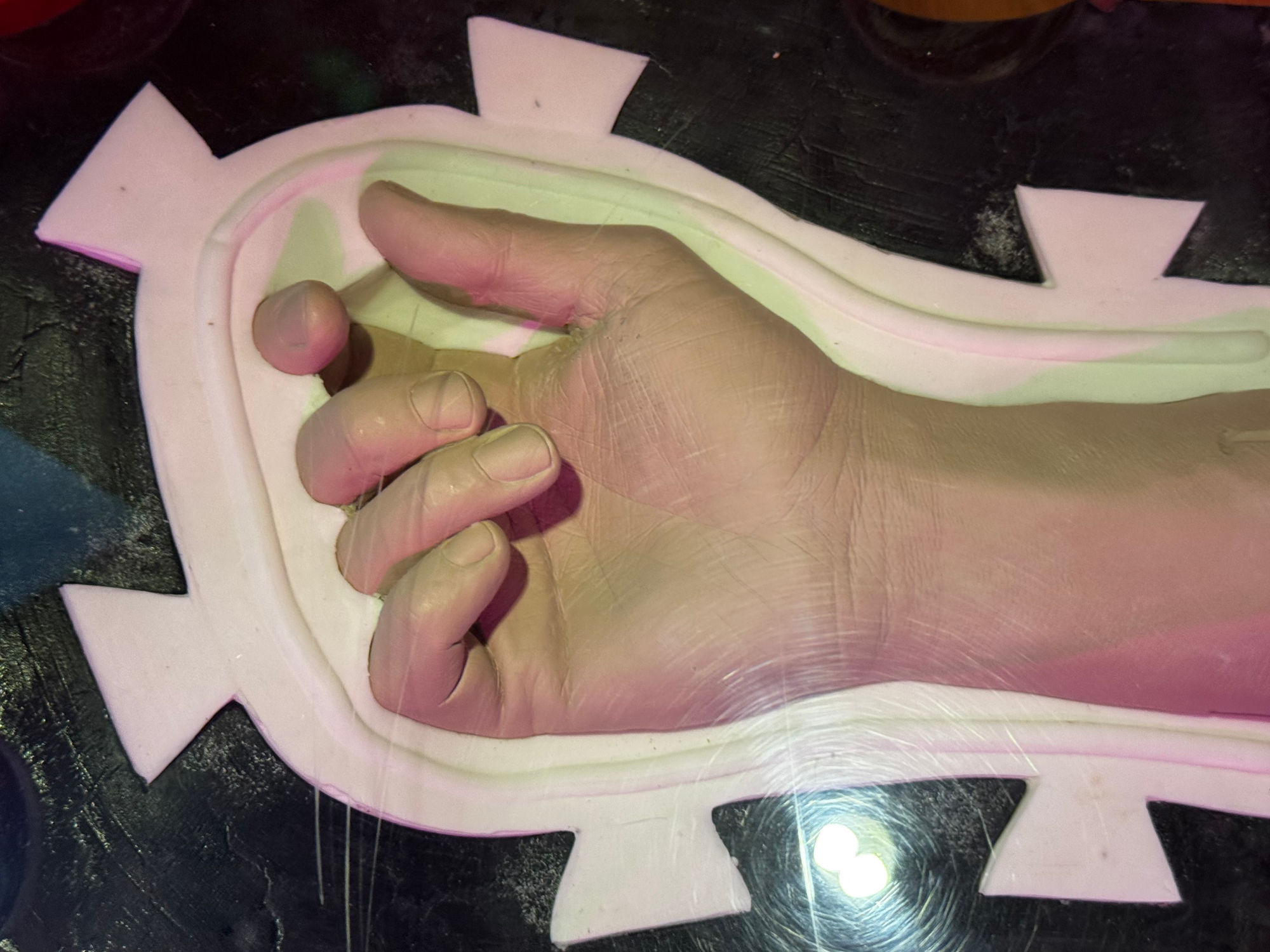 Madame Tussauds Hand Cast