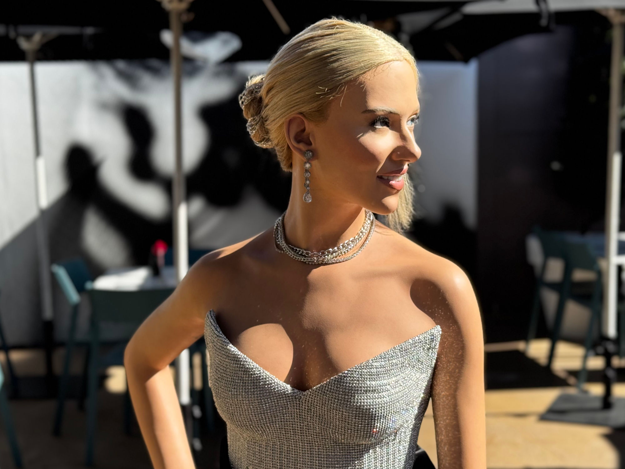 Madame Tussauds Hollywood Rooftop Scarlett Johansson