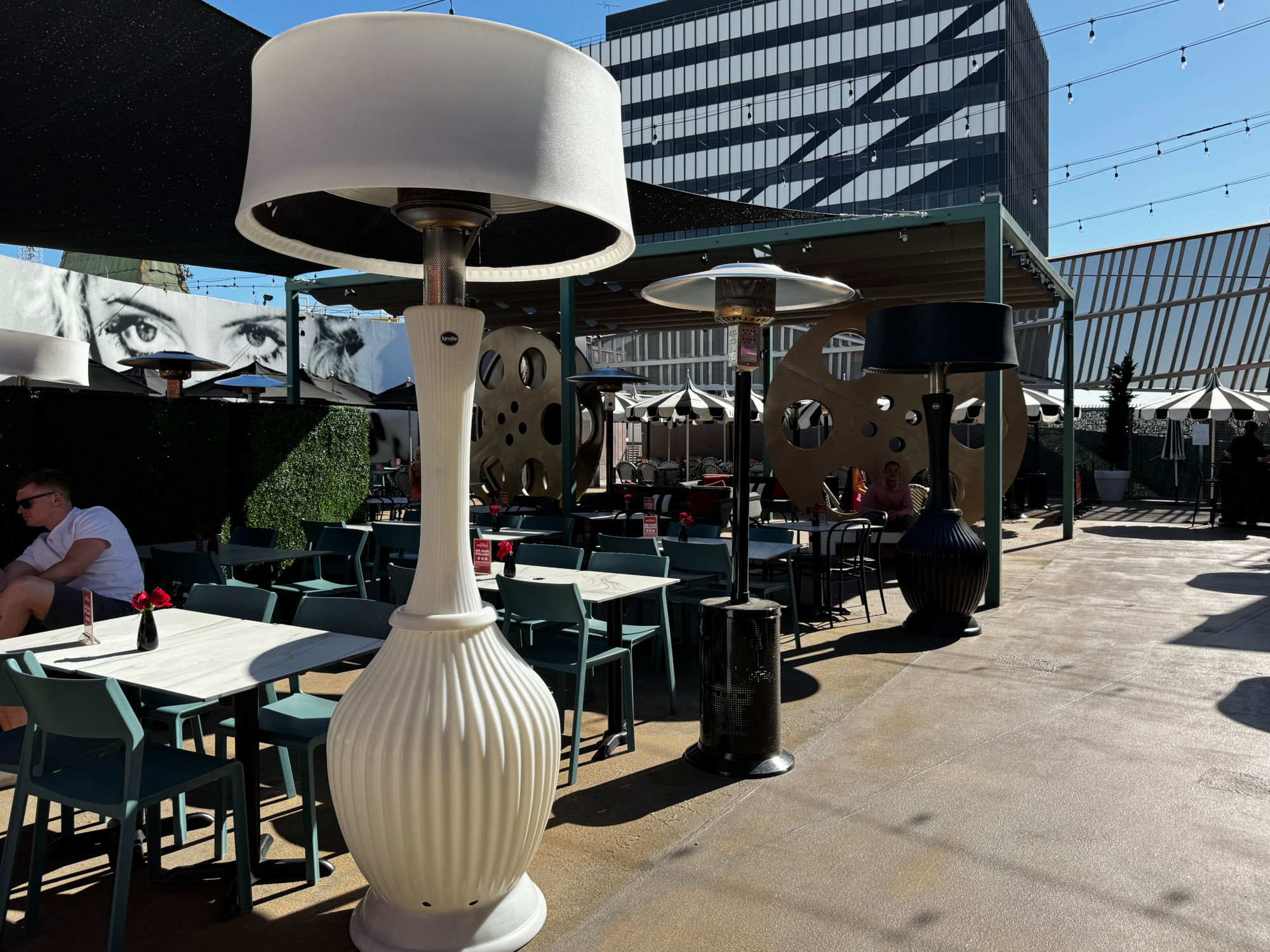 The Hollywood Rooftop Tables