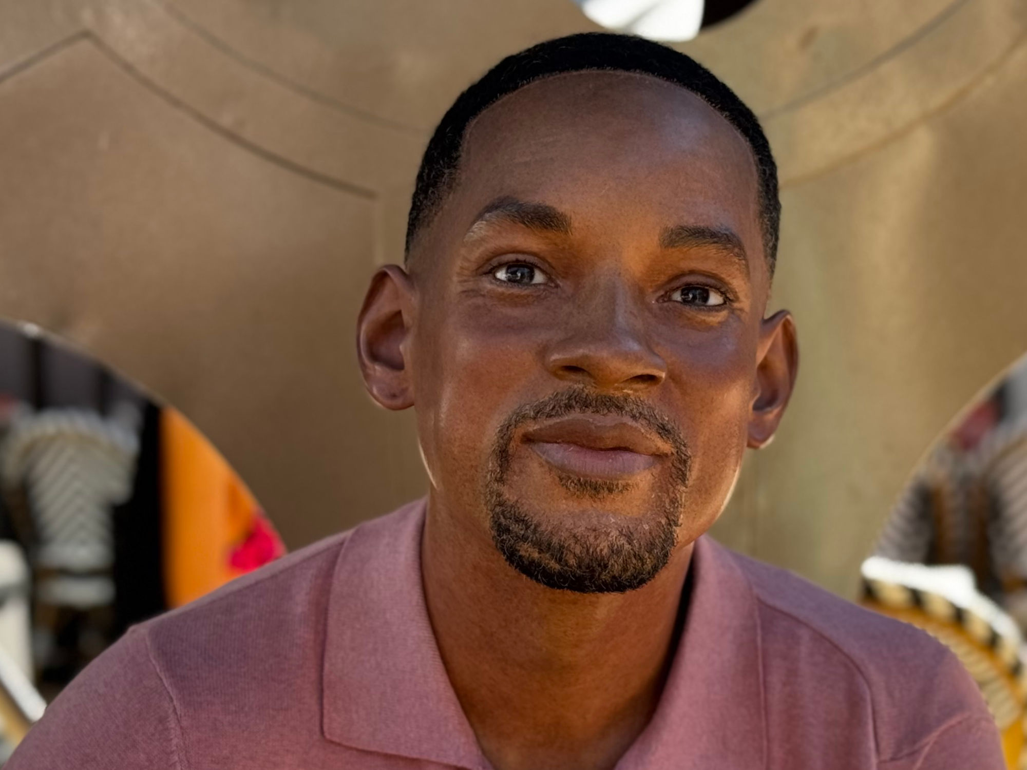 Madame Tussauds Hollywood Rooftop Will Smith Close-Up