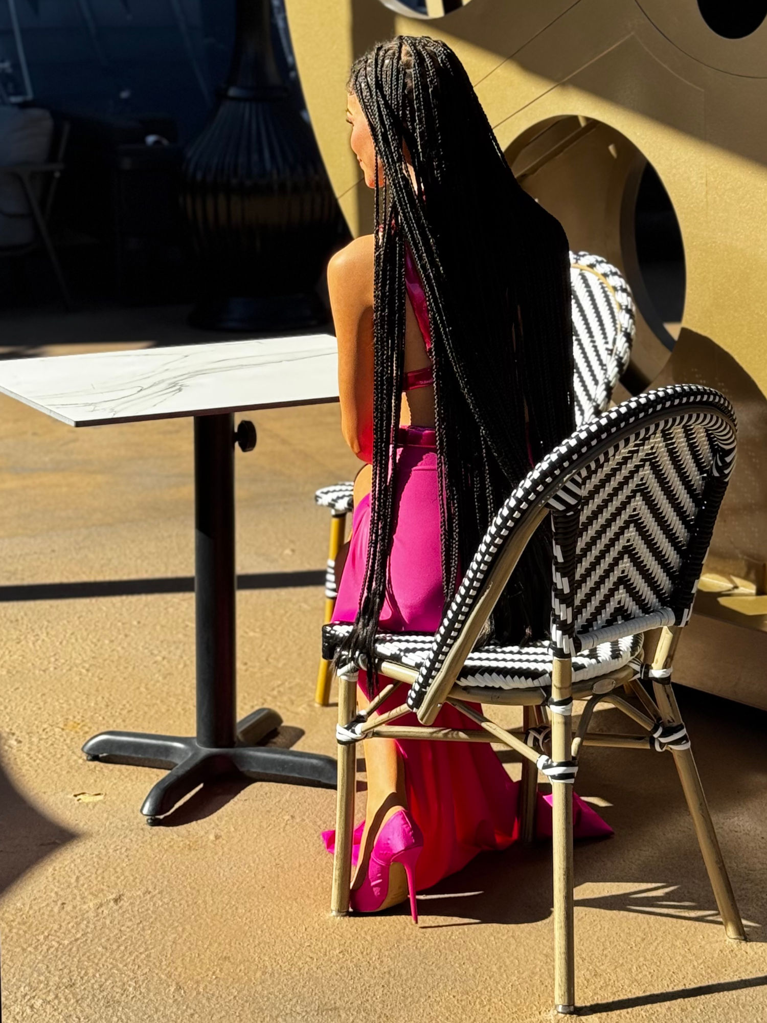 Madame Tussauds Hollywood Rooftop Zendaya Back