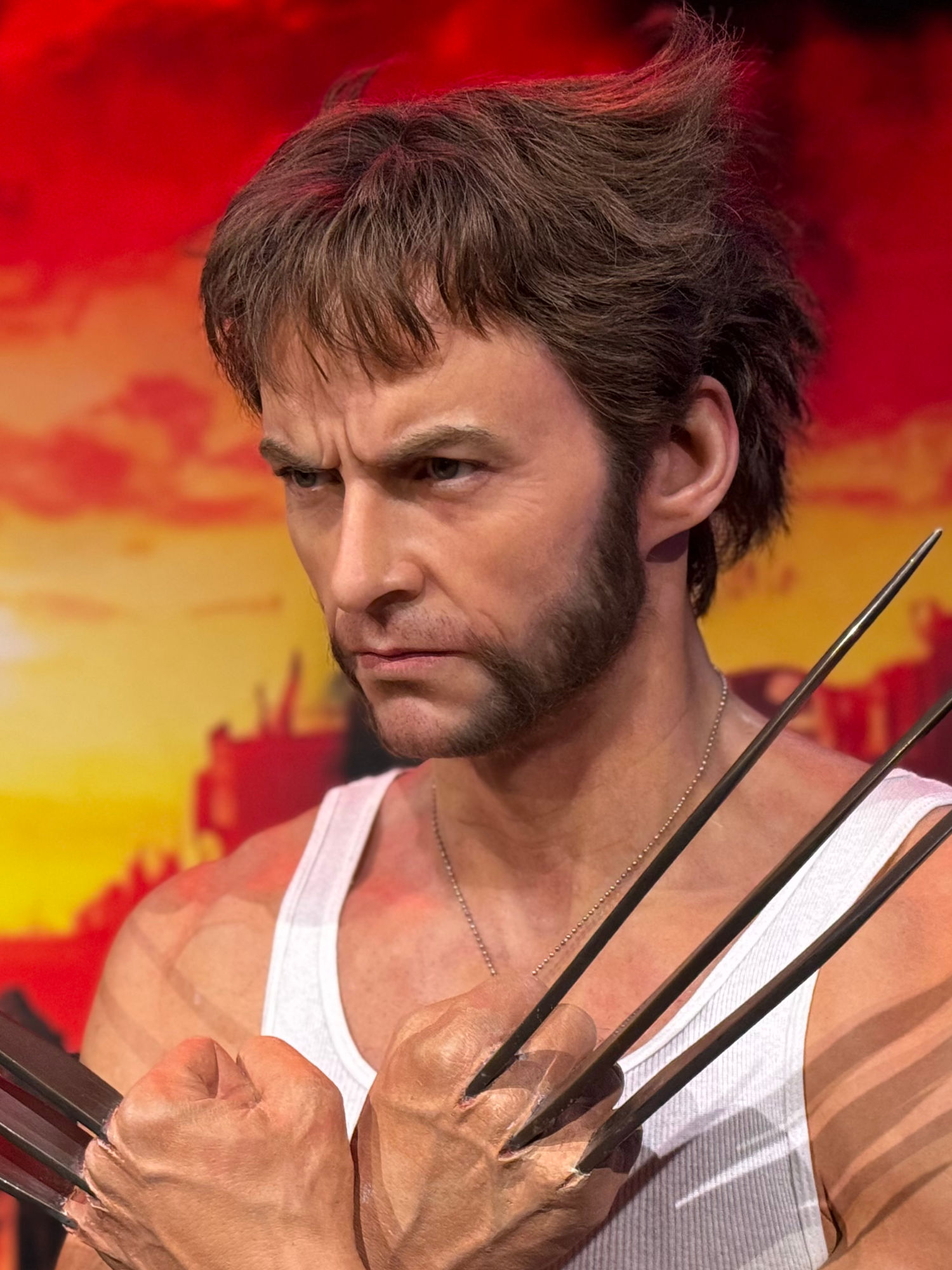 Madame Tussauds Hugh Jackman Close-Up