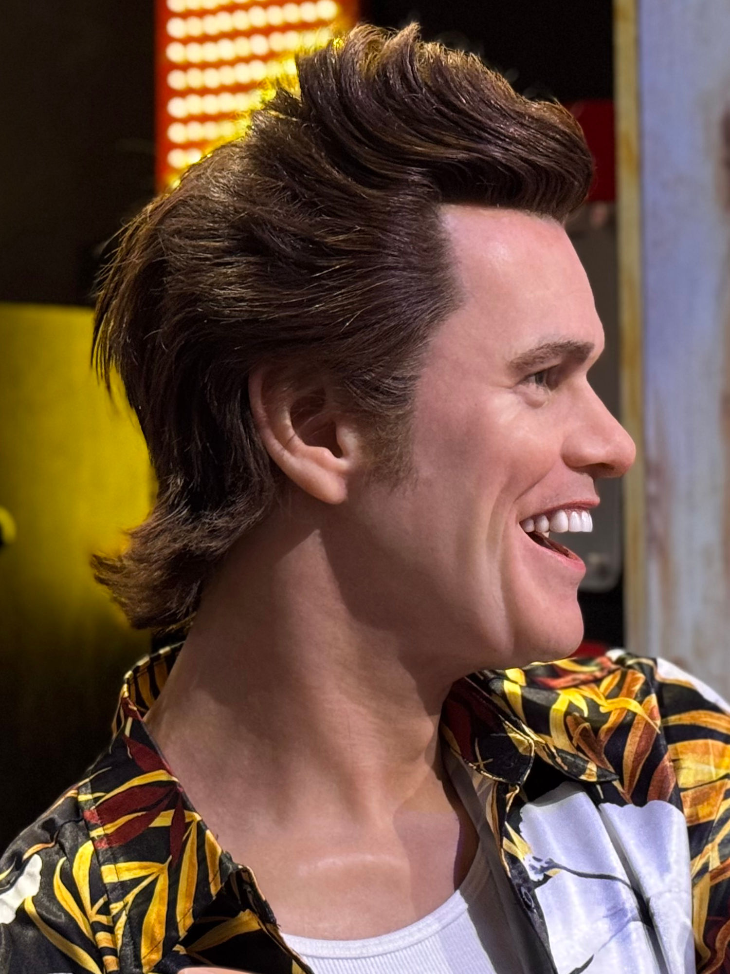 Madame Tussauds Jim Carrey Close-Up