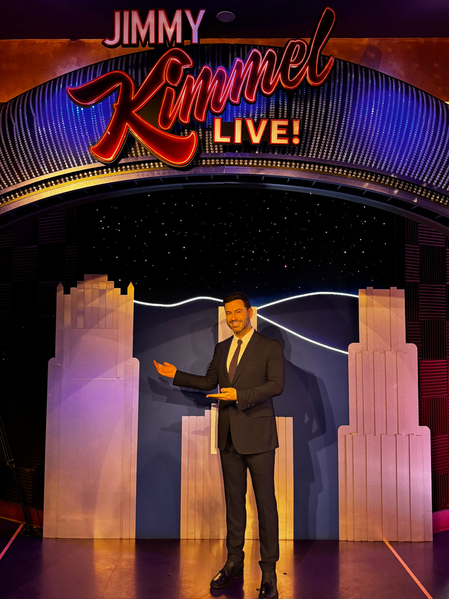 Madame Tussauds Jimmy Kimmel Live