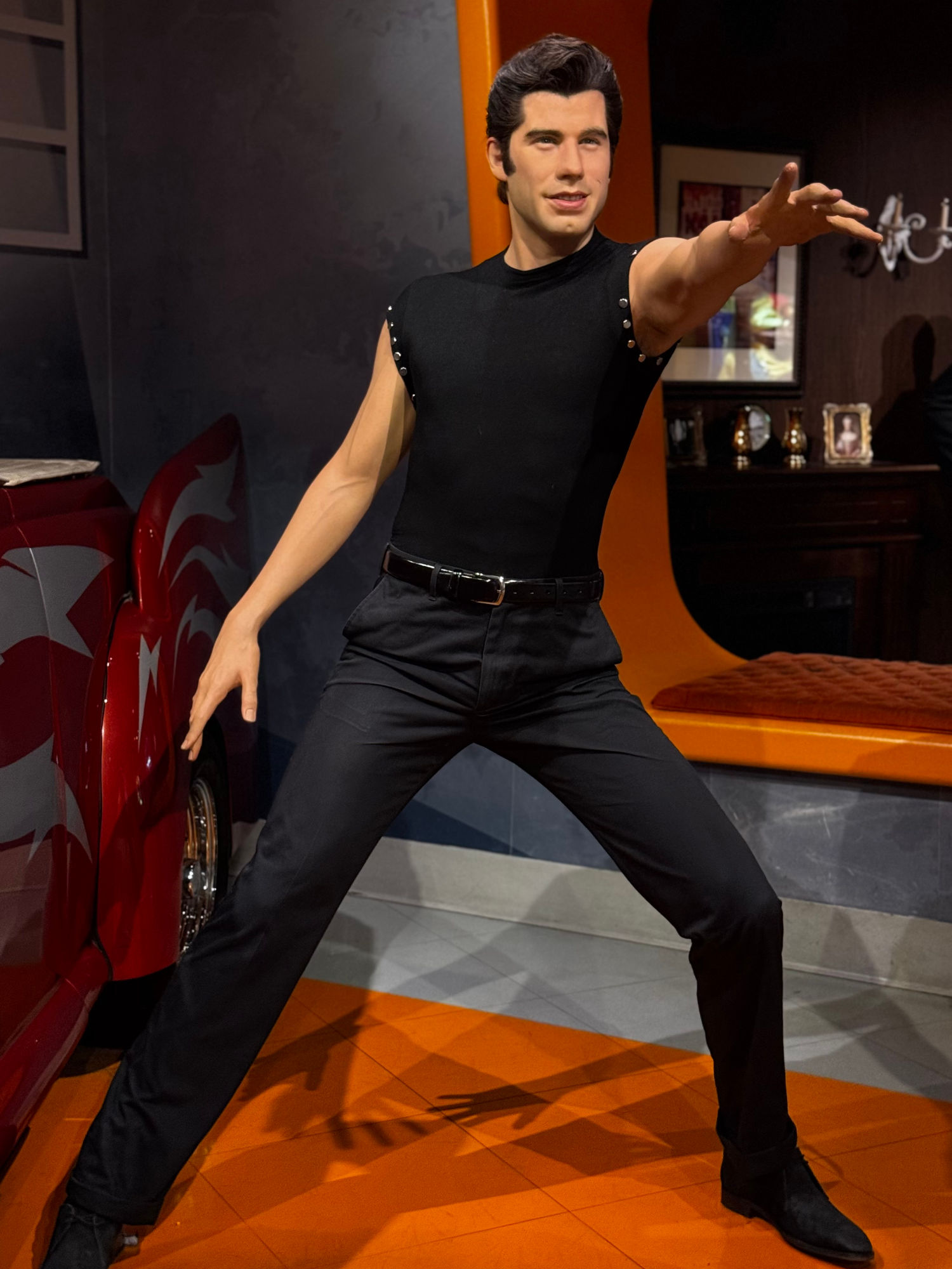 Madame Tussauds John Travolta Wax Figure