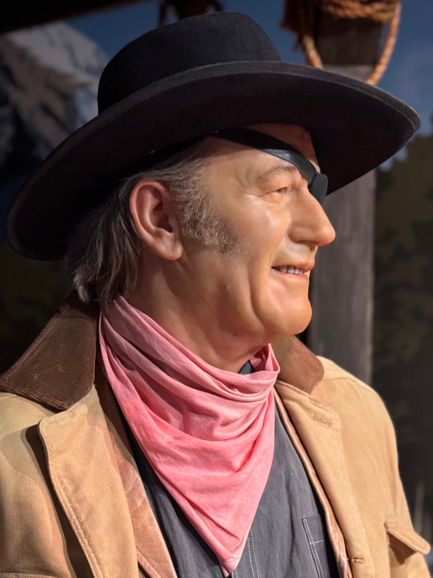 Madame Tussauds John Wayne Close-Up