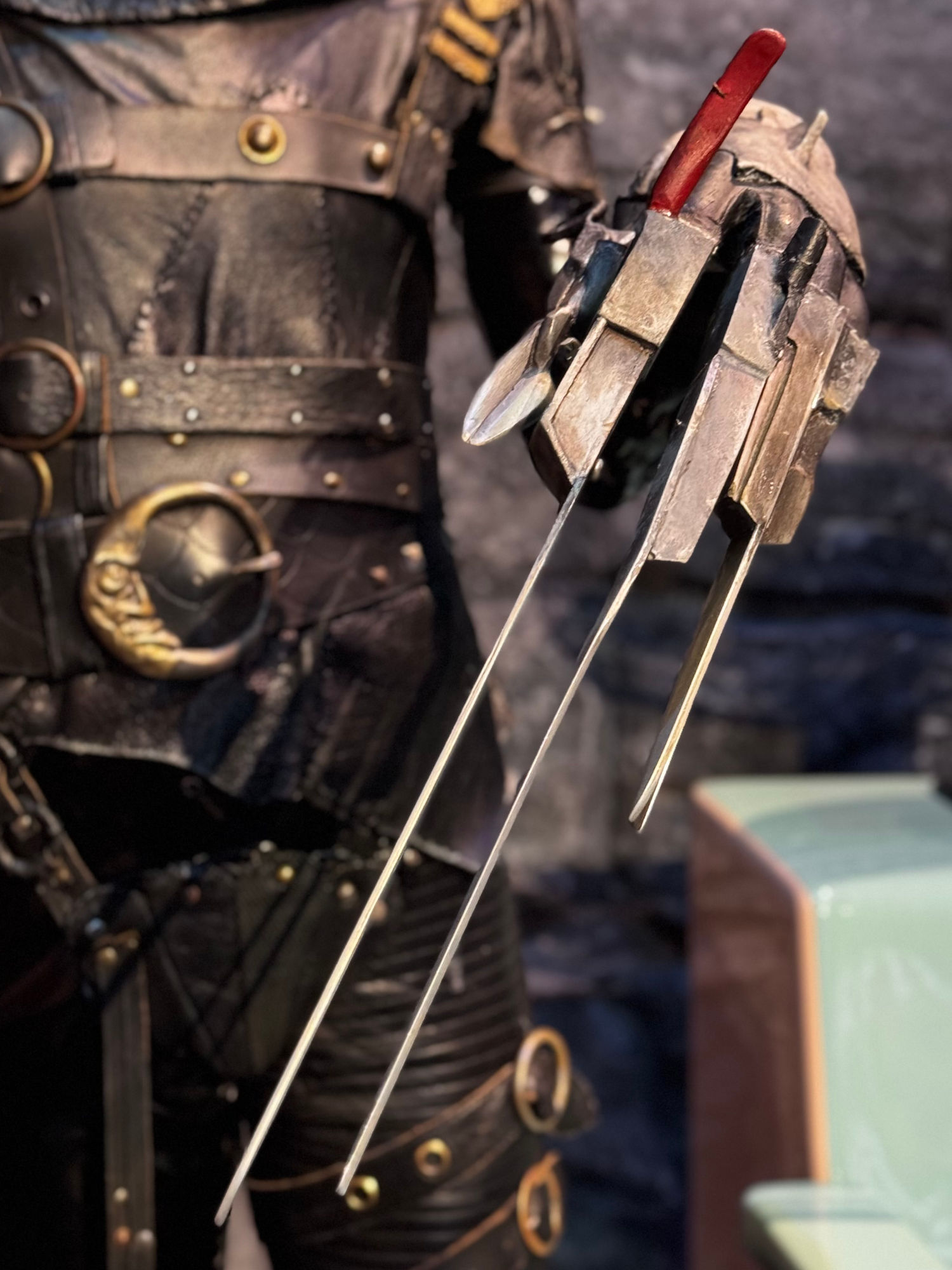 Madame Tussauds Johnny Depp Scissorhand