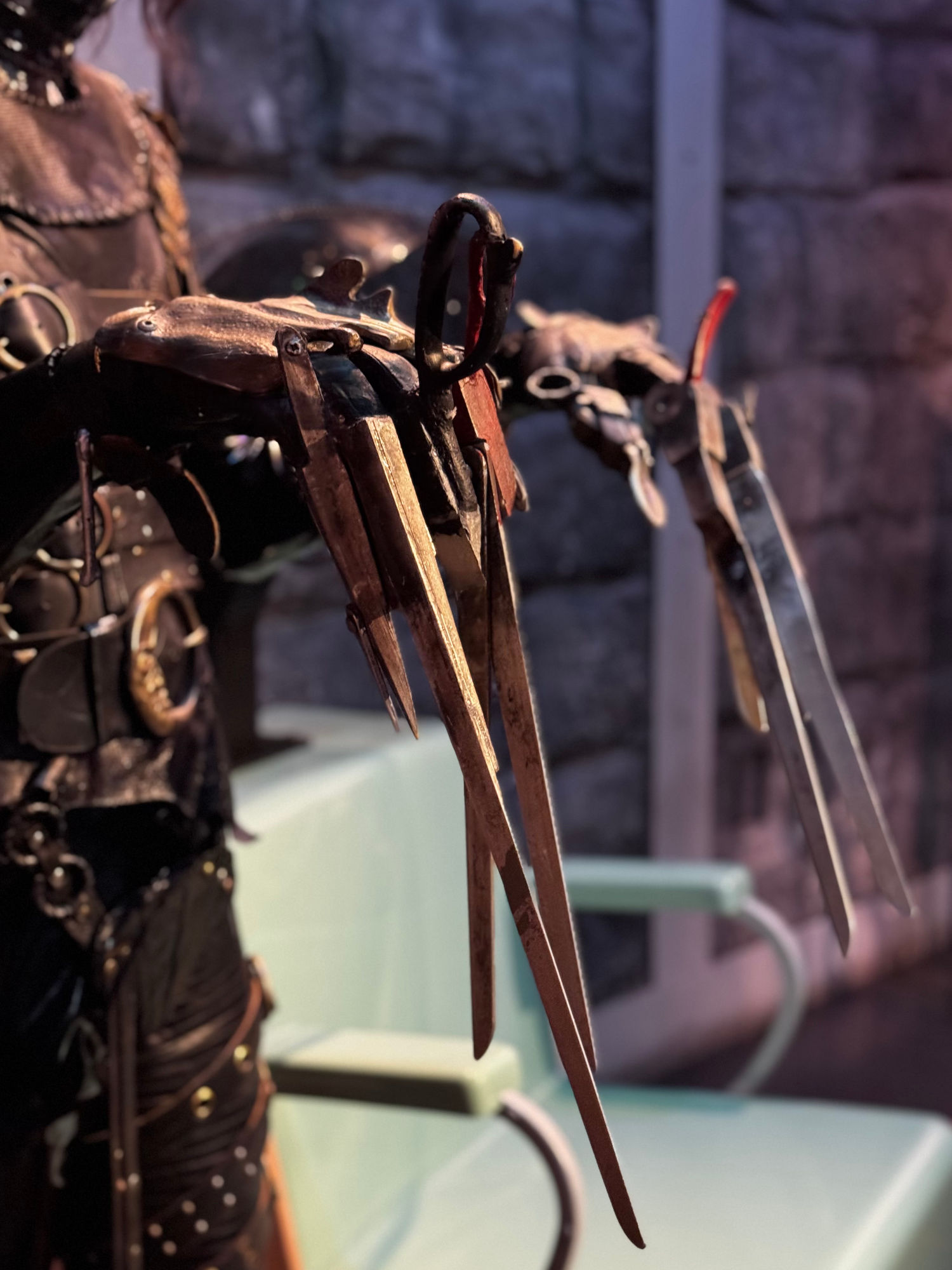 Madame Tussauds Johnny Depp Scissorhands