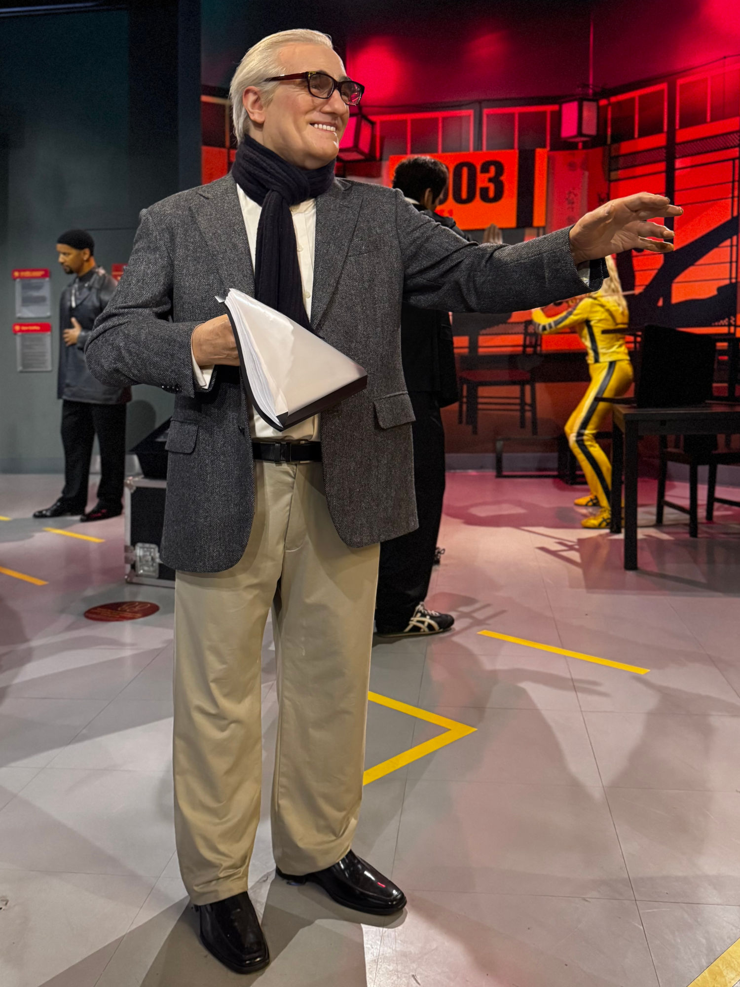 Madame Tussauds Martin Scorsese Wax Figure