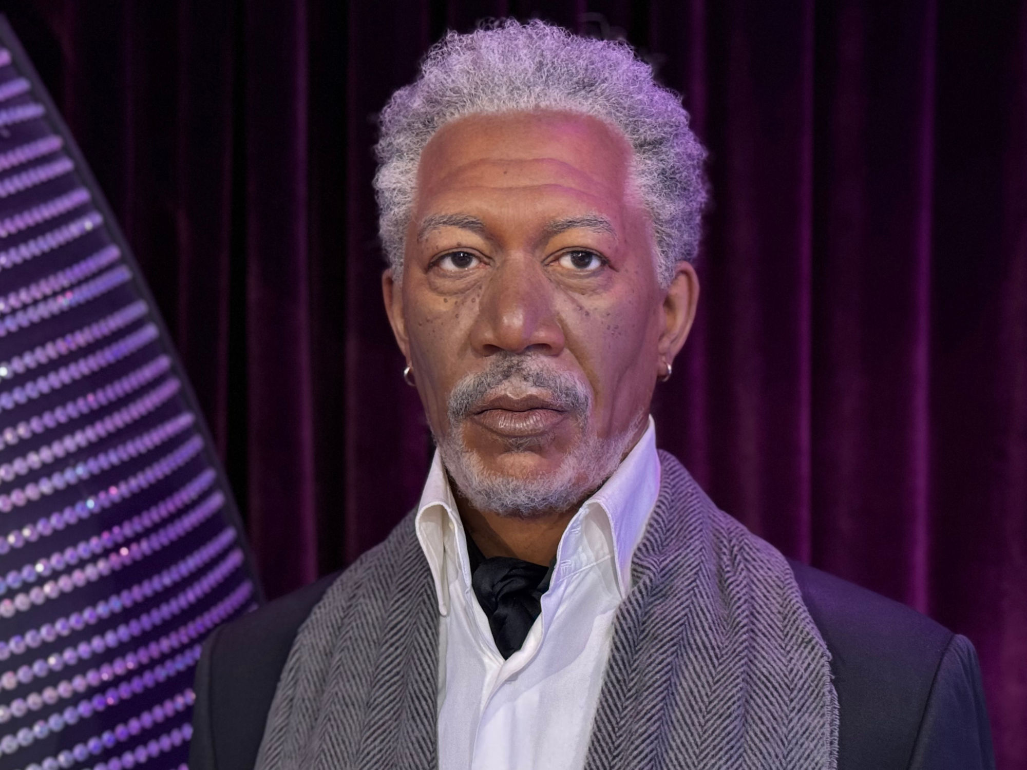 Madame Tussauds Morgan Freeman