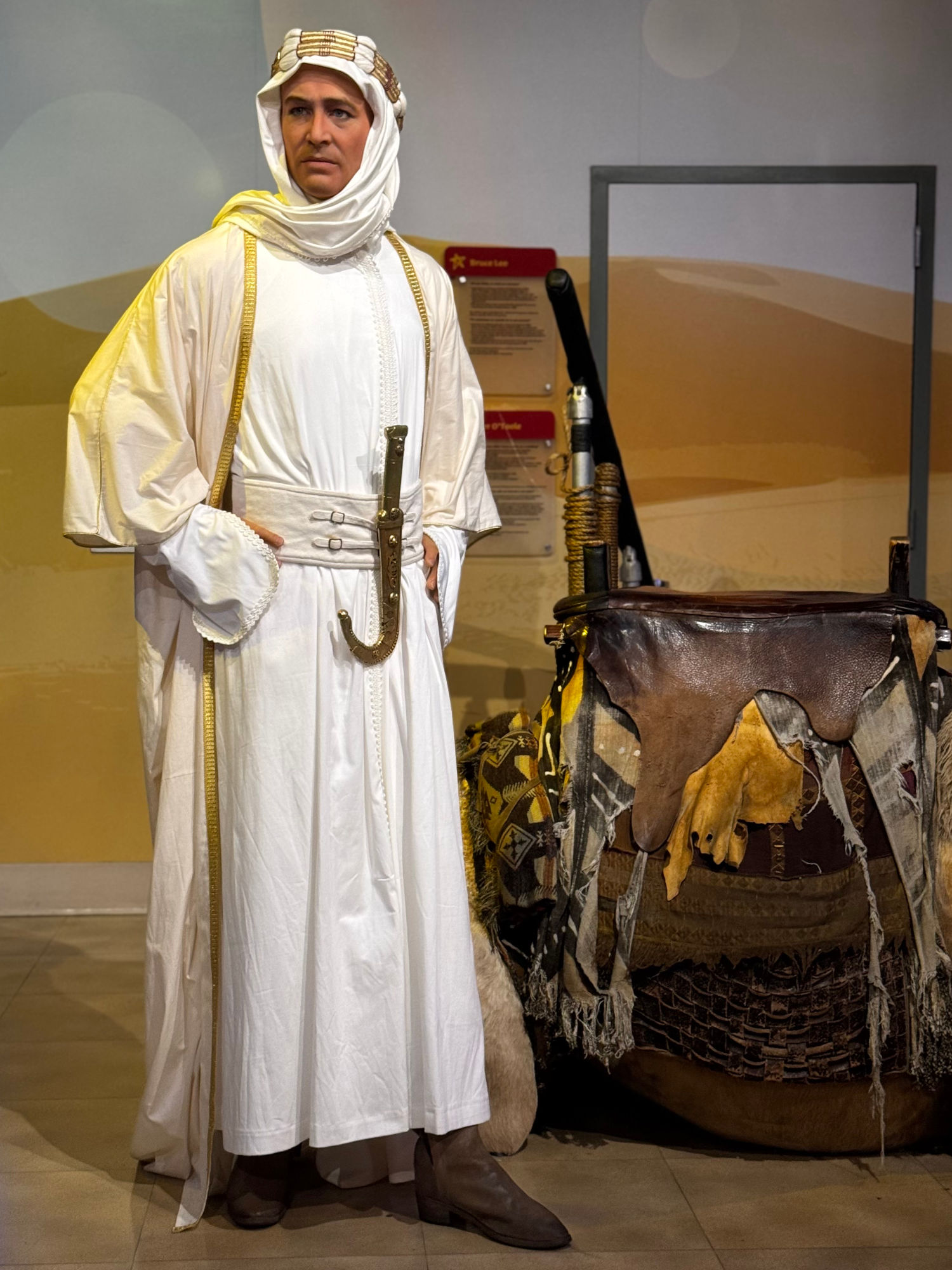 Madame Tussauds Peter O'Toole Wax Figure