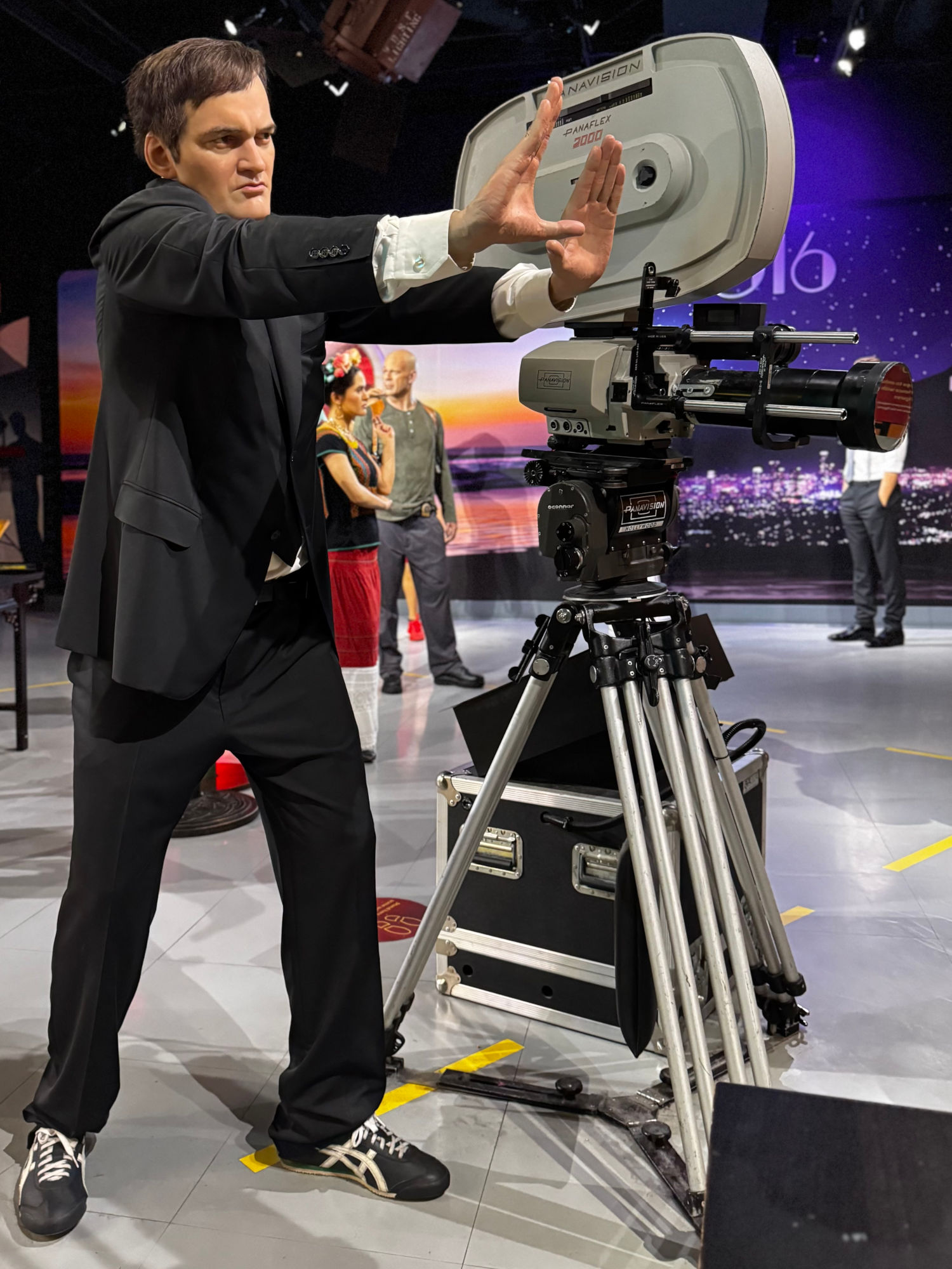 Madame Tussauds Quentin Tarantino Wax Figure