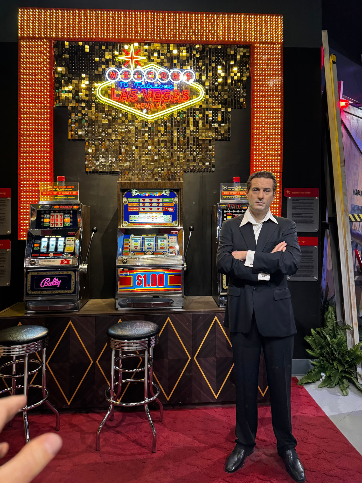 Madame Tussauds Robert De Niro Casino