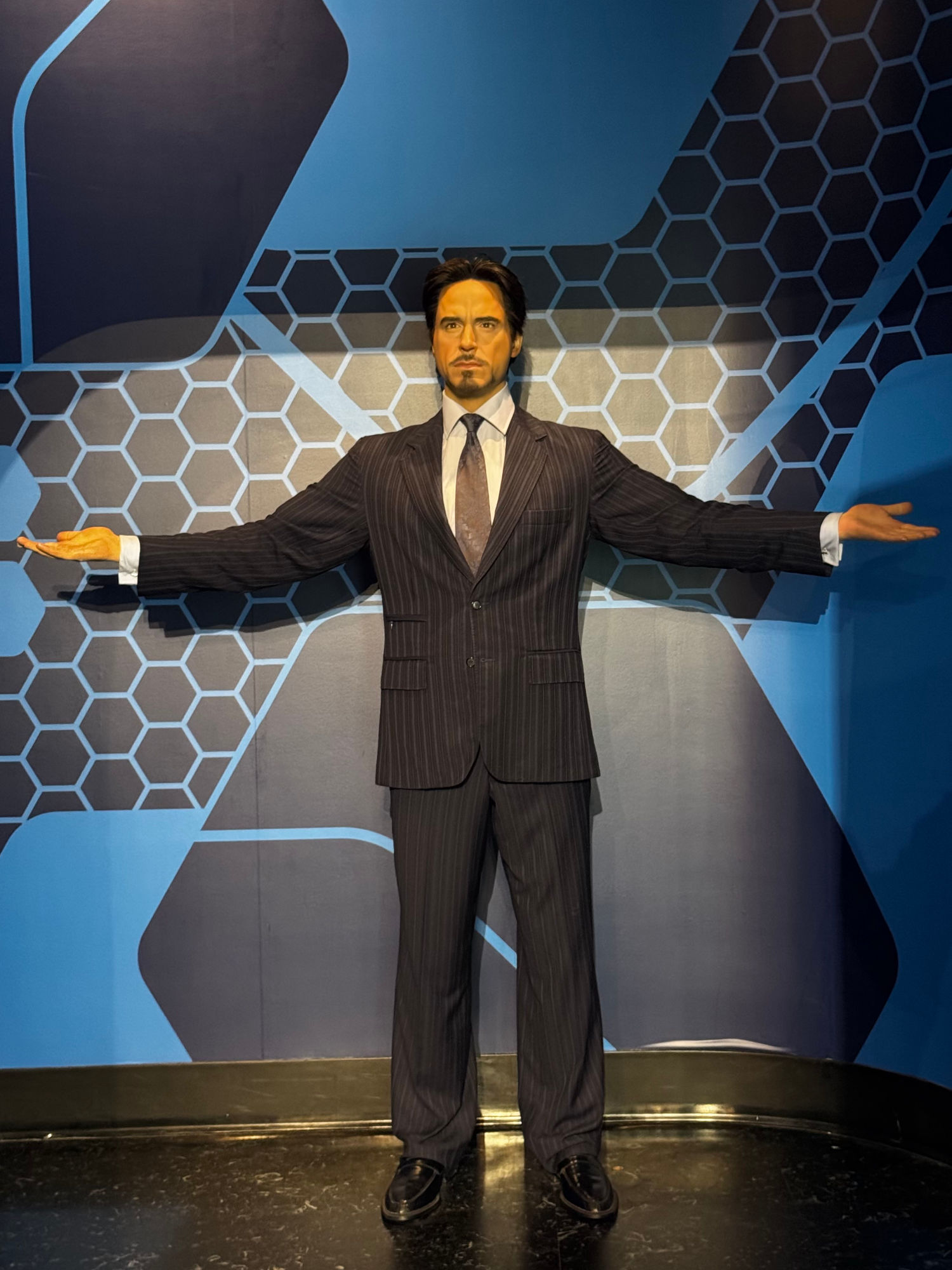Madame Tussauds Robert Downey Jr. as Tony Stark