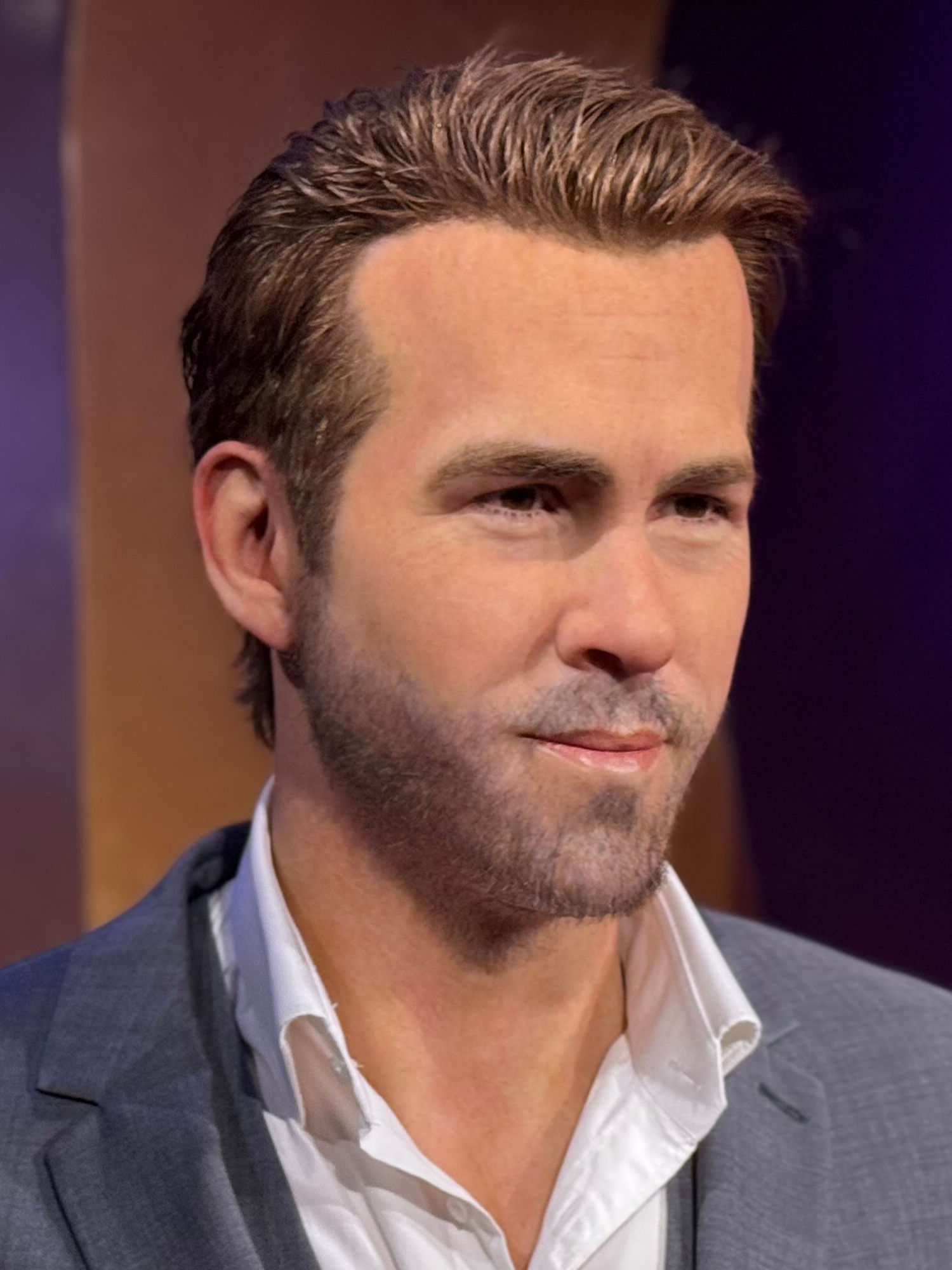 Madame Tussauds Ryan Reynolds Close-Up