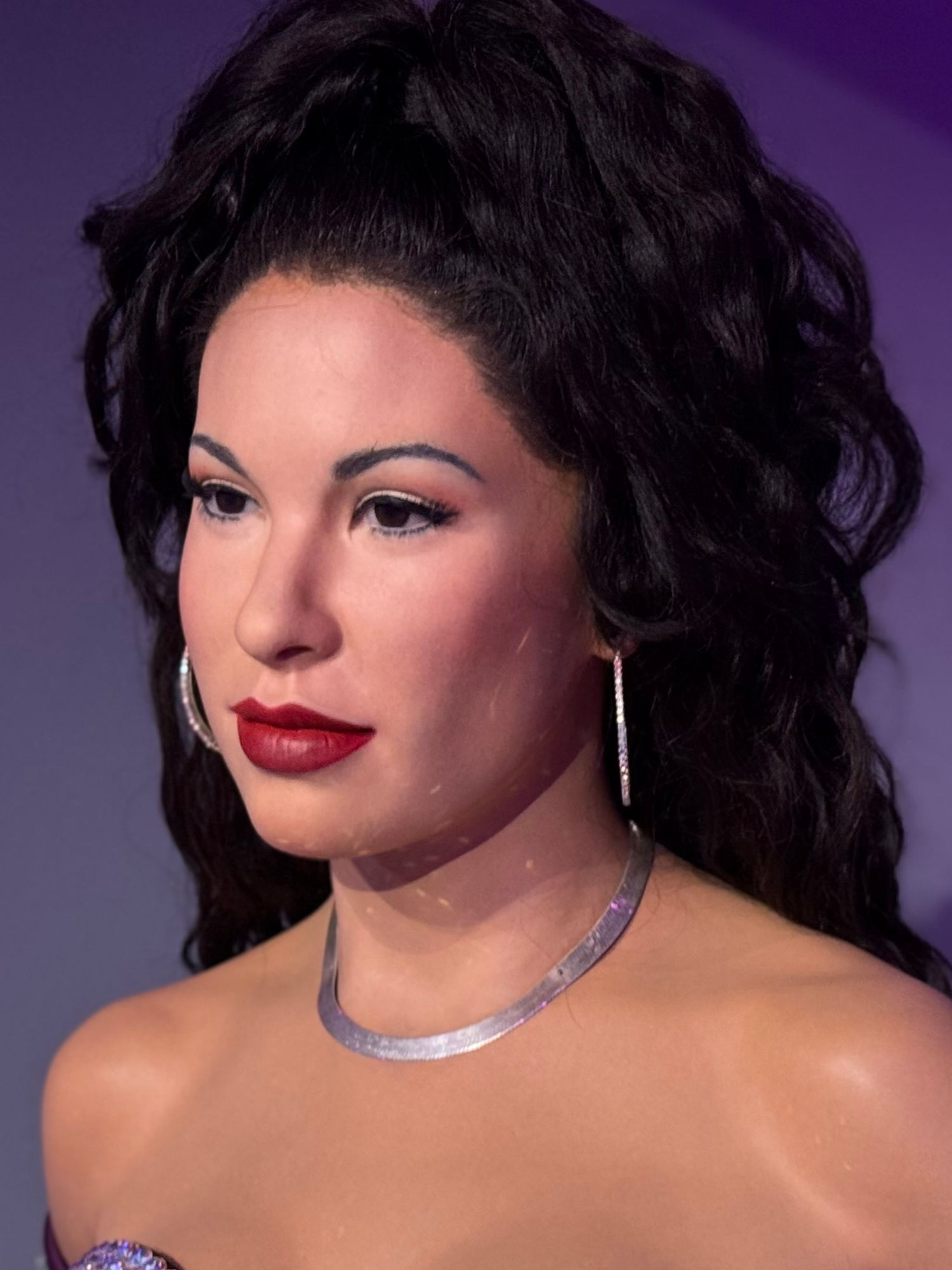 Madame Tussauds Selena Quintanilla Close-Up