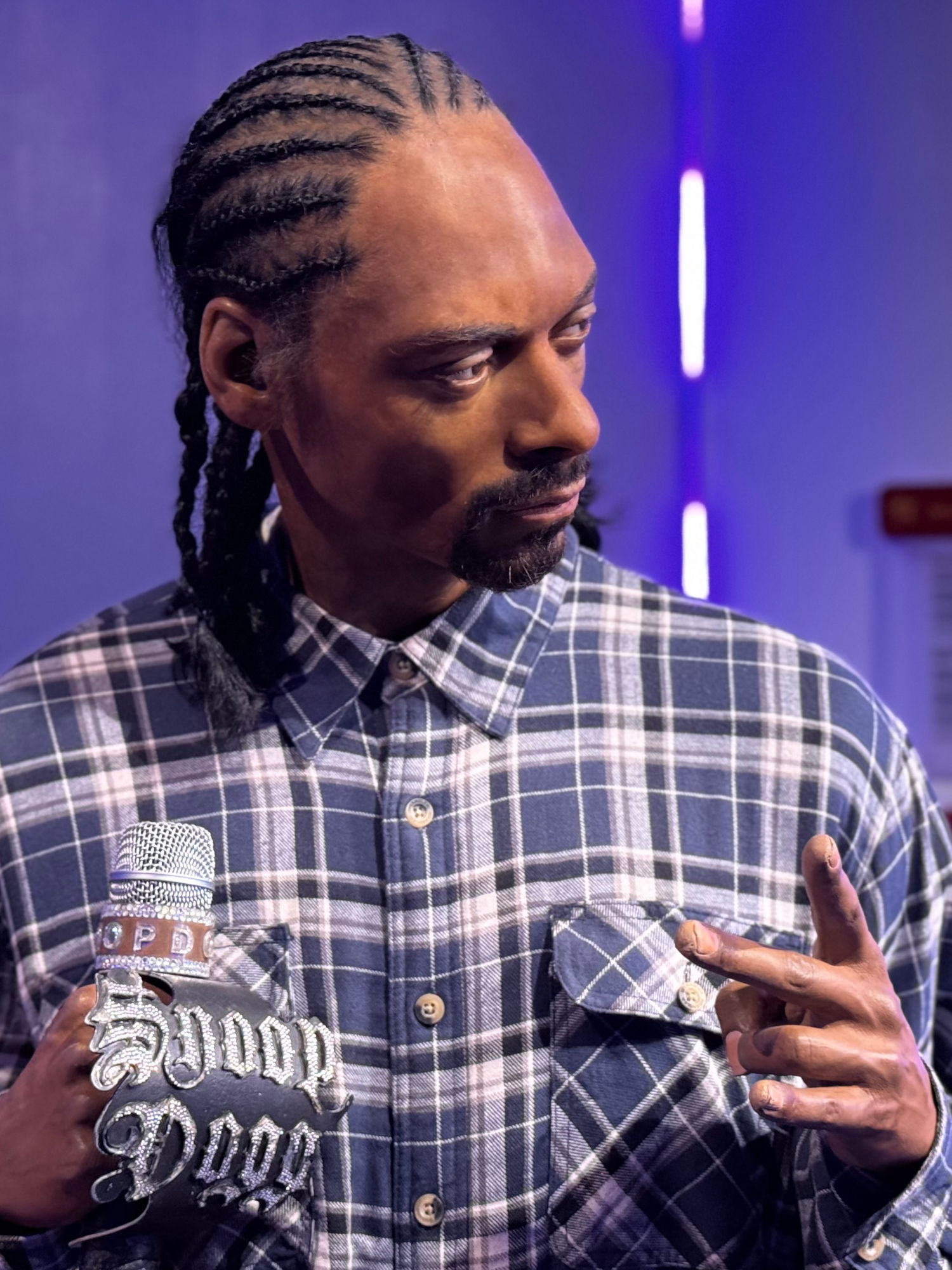 Madame Tussauds Snoop Dogg Close-Up