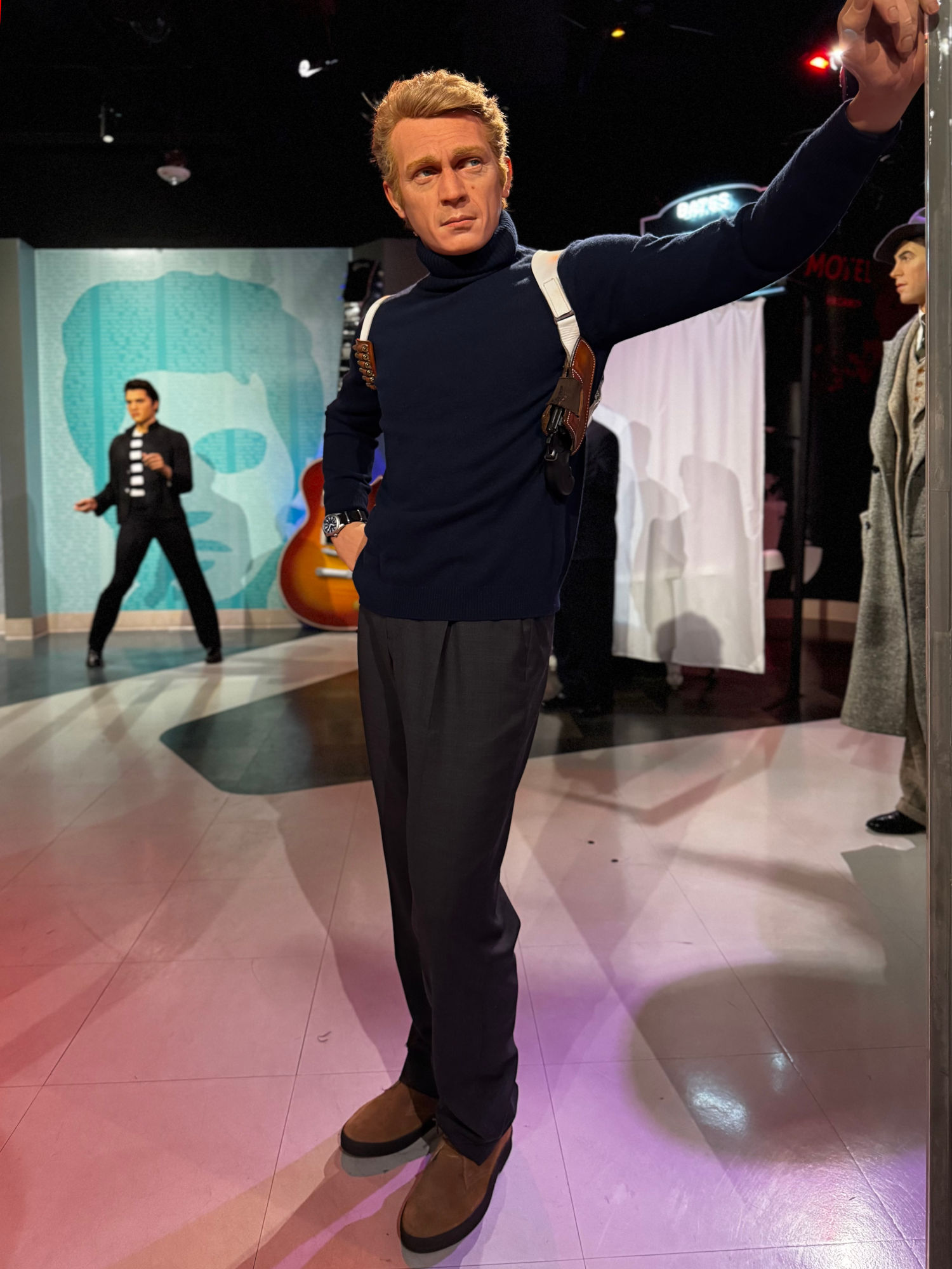 Madame Tussauds Steve Mcqueen Wax Figure