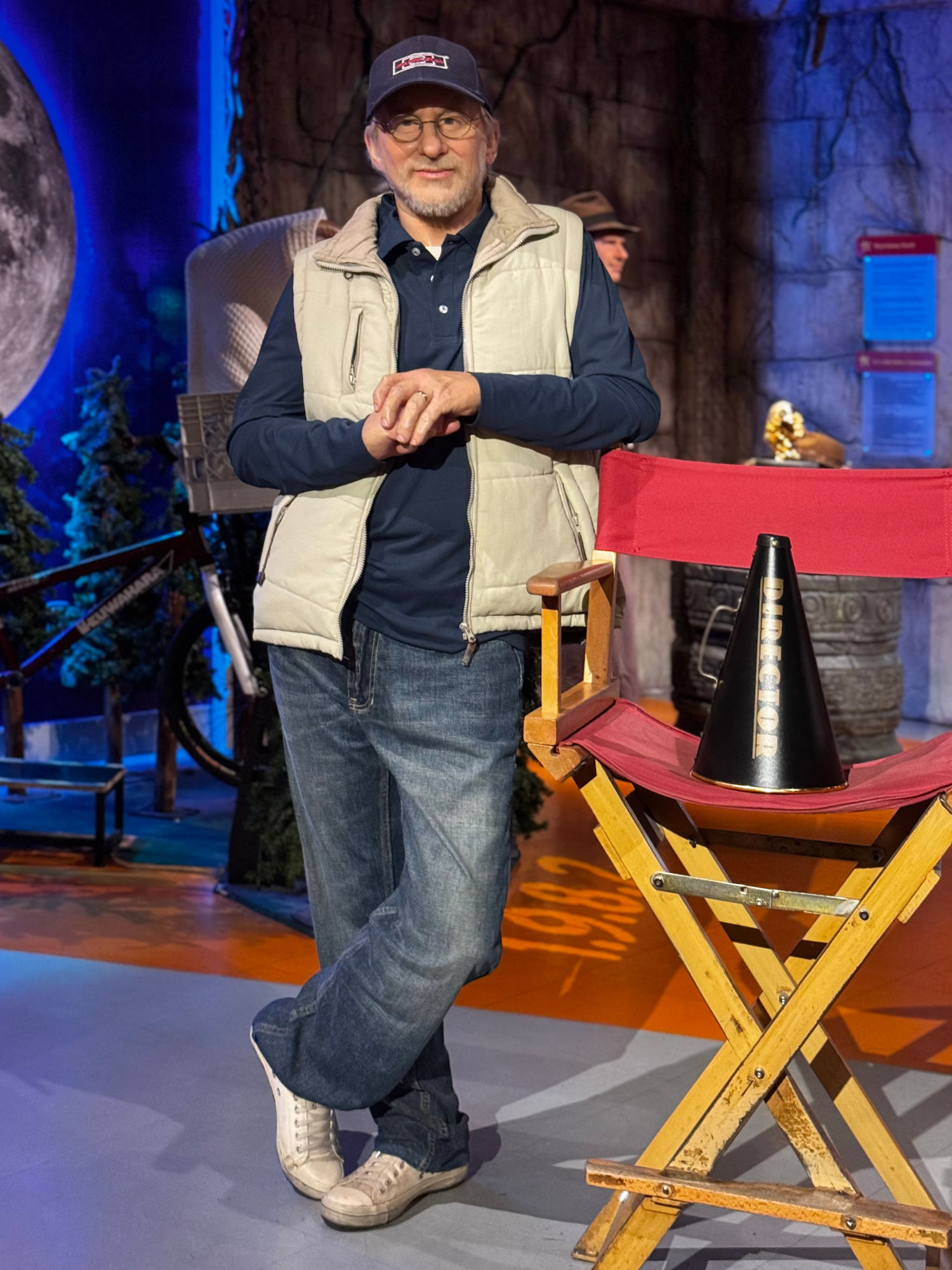 Madame Tussauds Steven Spielberg Wax Figure