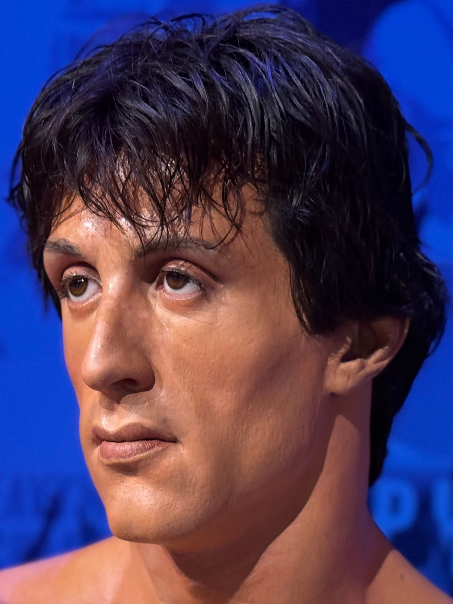 Madame Tussauds Sylvester Stallone Close-Up