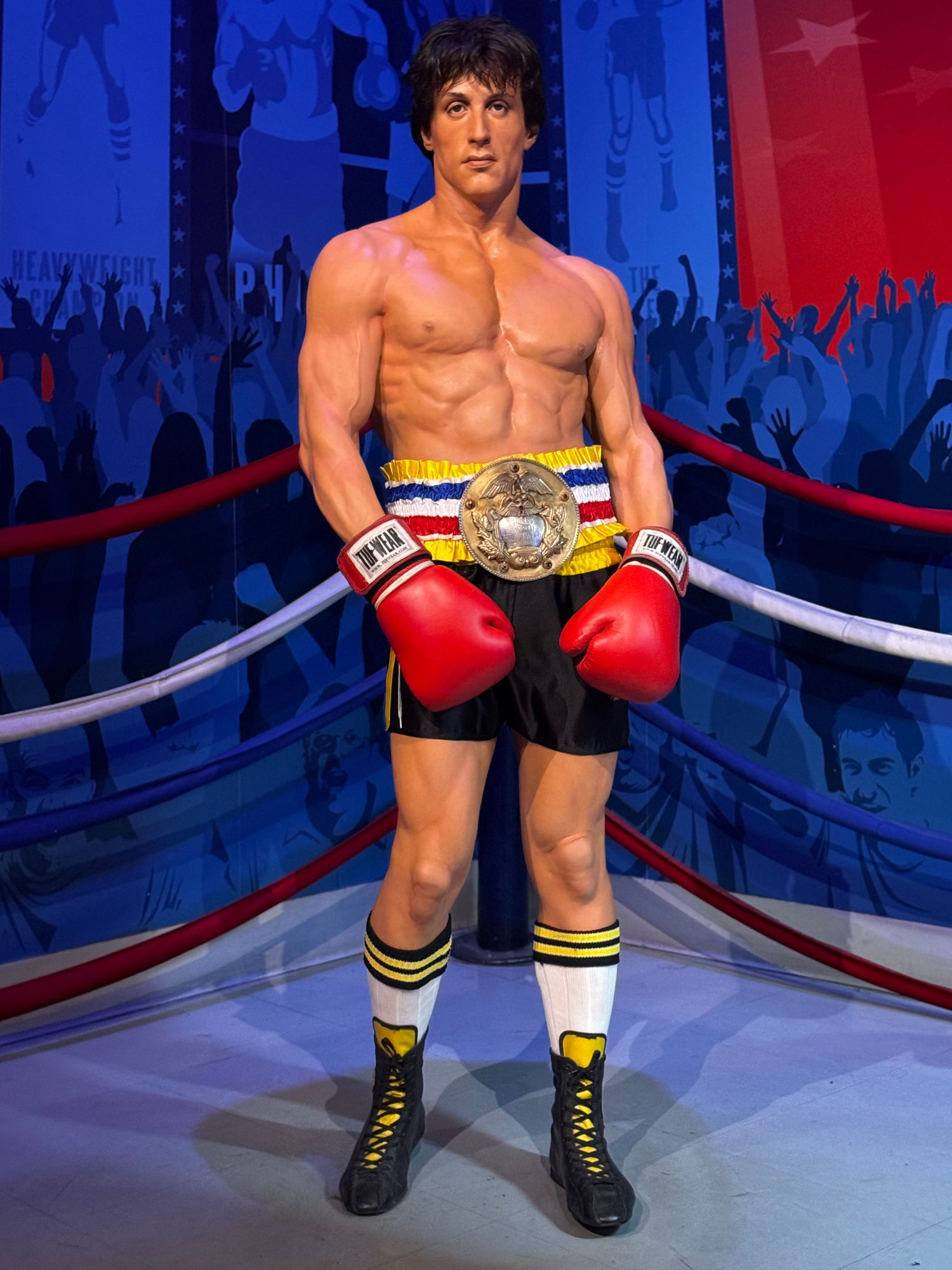 Madame Tussauds Sylvester Stallone Rocky Balboa