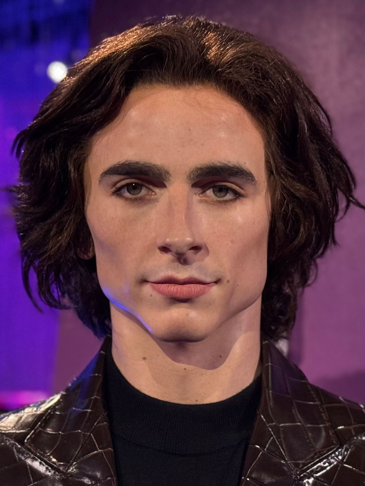 Madame Tussauds Timothee Chalamet Close-Up