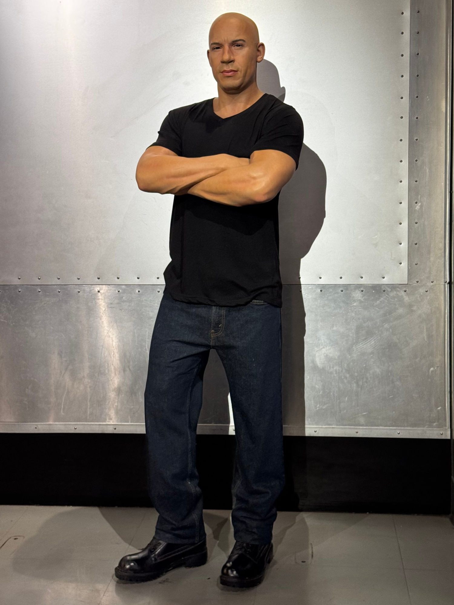 Madame Tussauds Vin Diesel Wax Figure