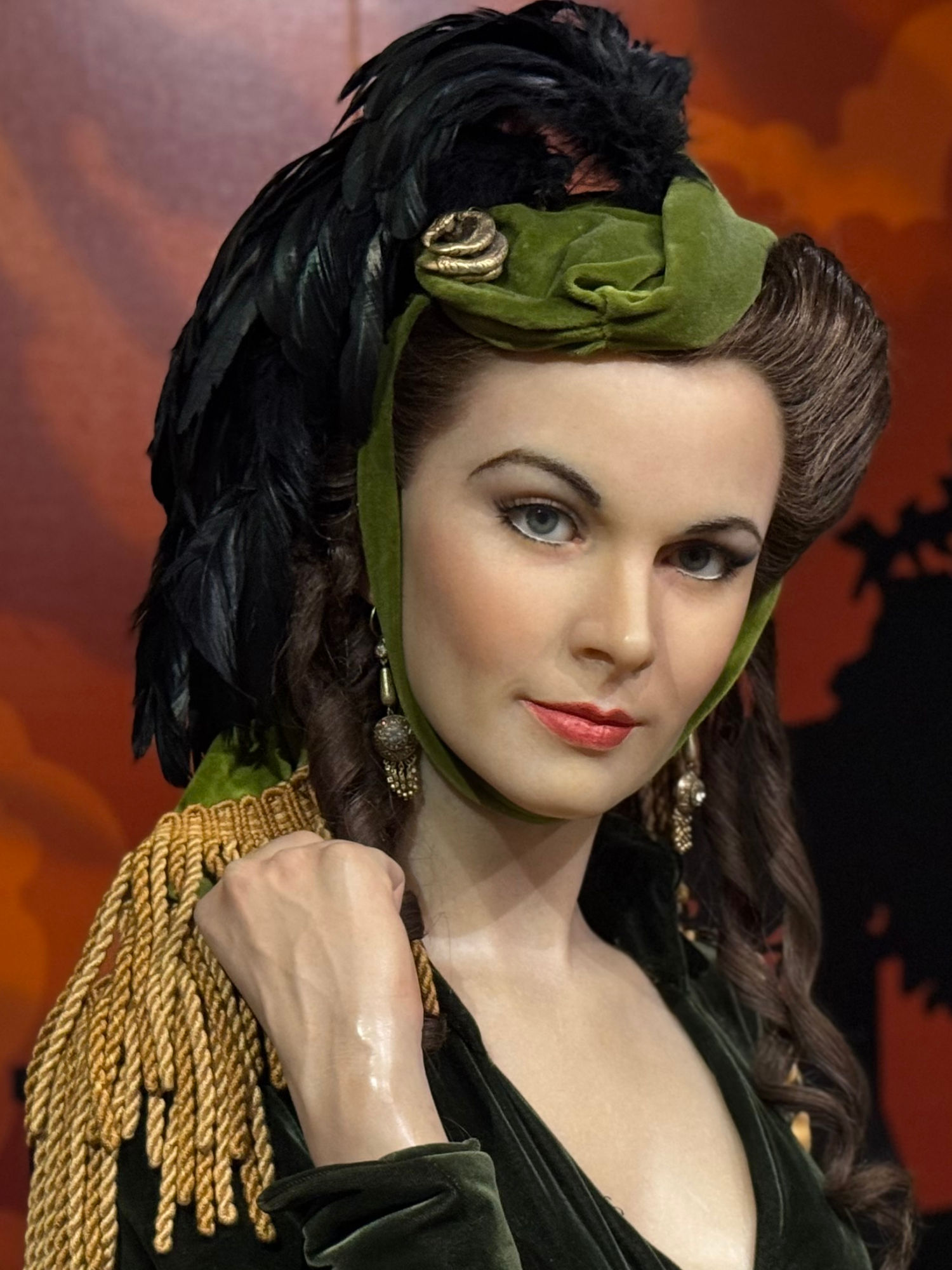 Madame Tussauds Vivien Leigh Close-Up