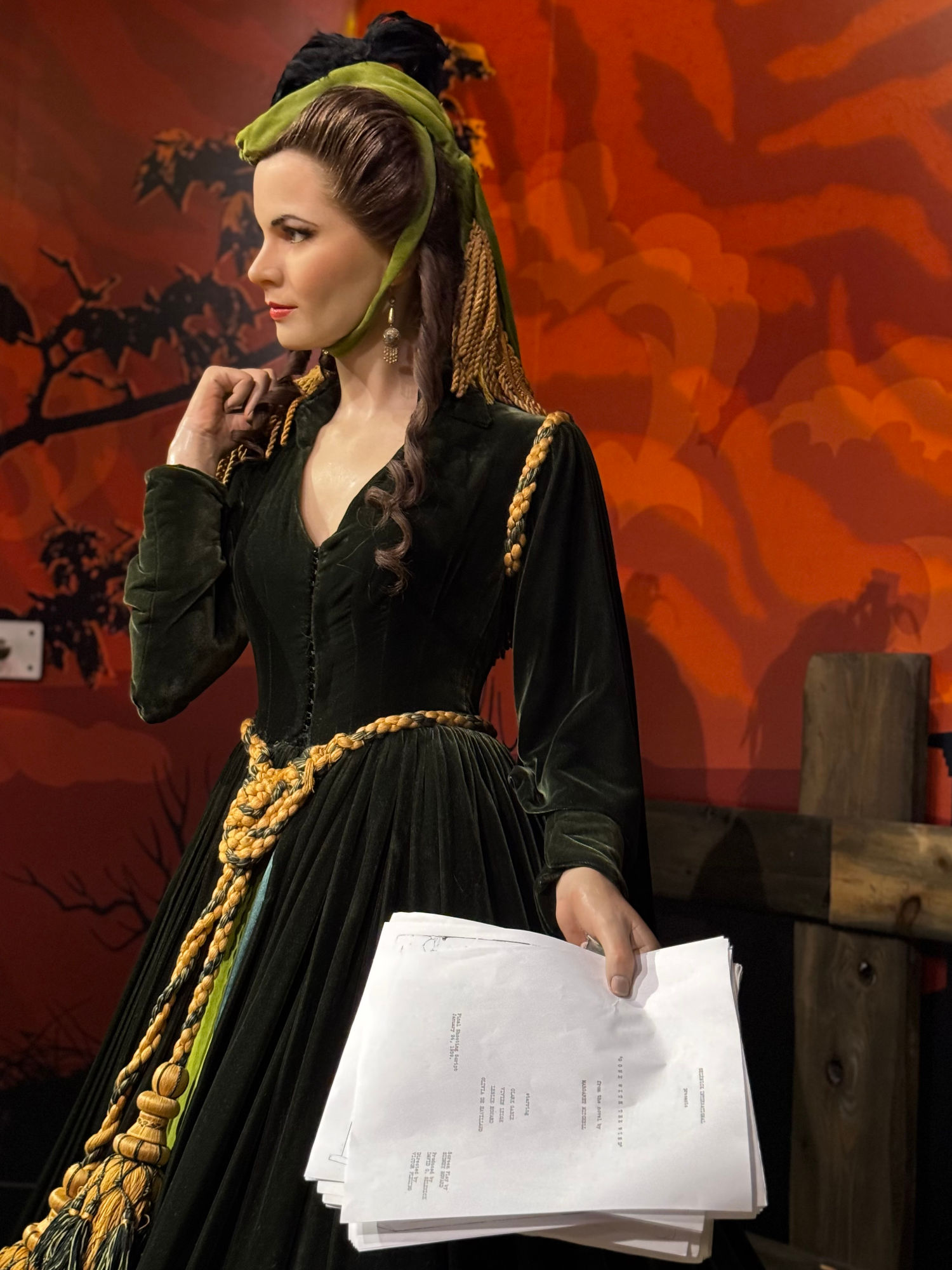 Madame Tussauds Vivien Leigh Side