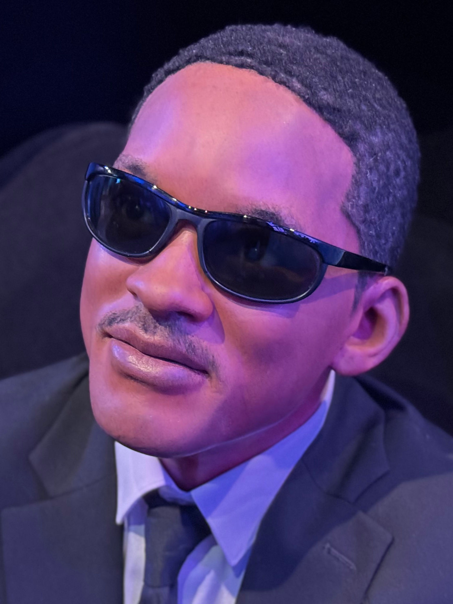 Madame Tussauds Will Smith Close-Up