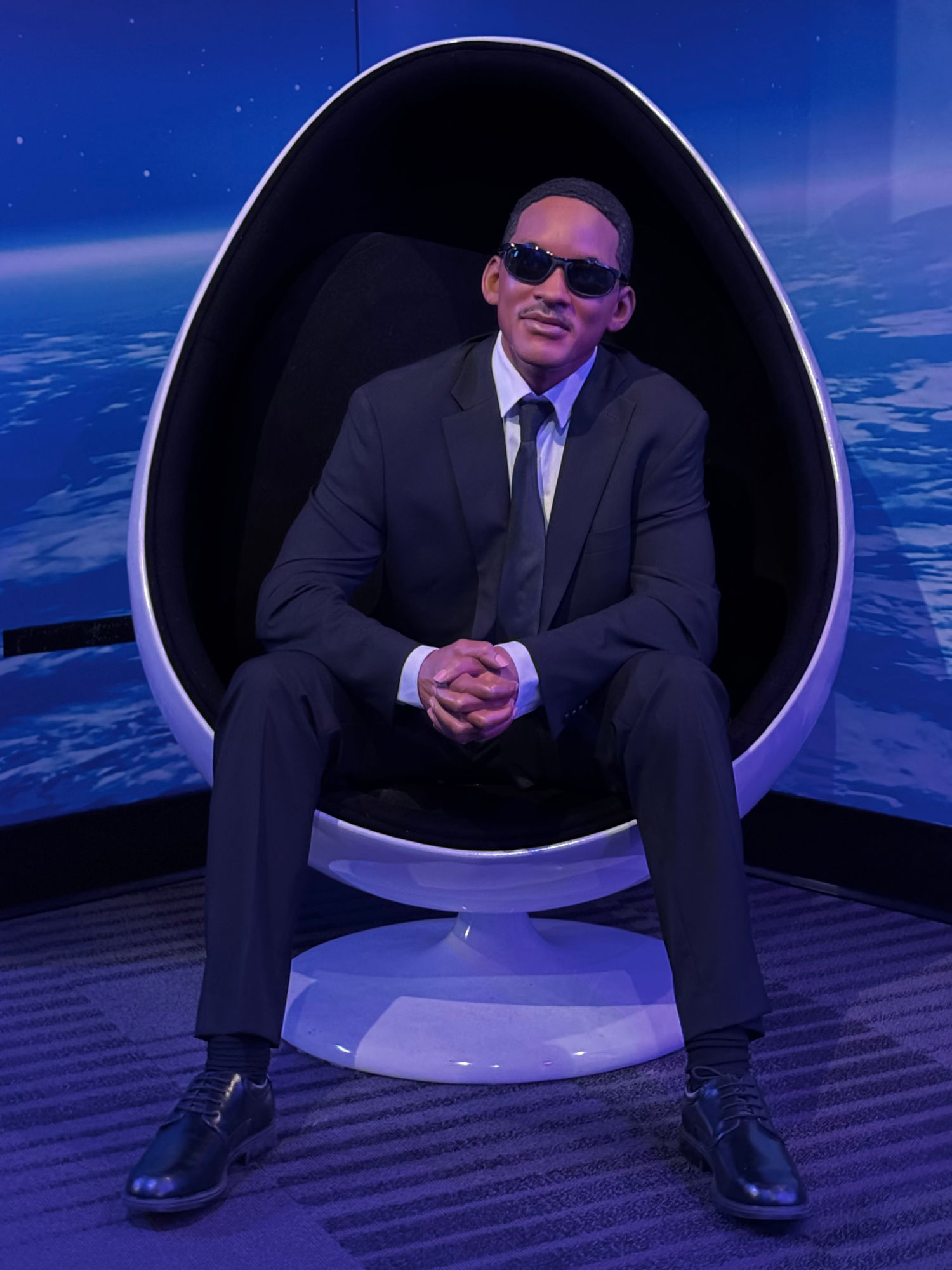 Madame Tussauds Will Smith MIB