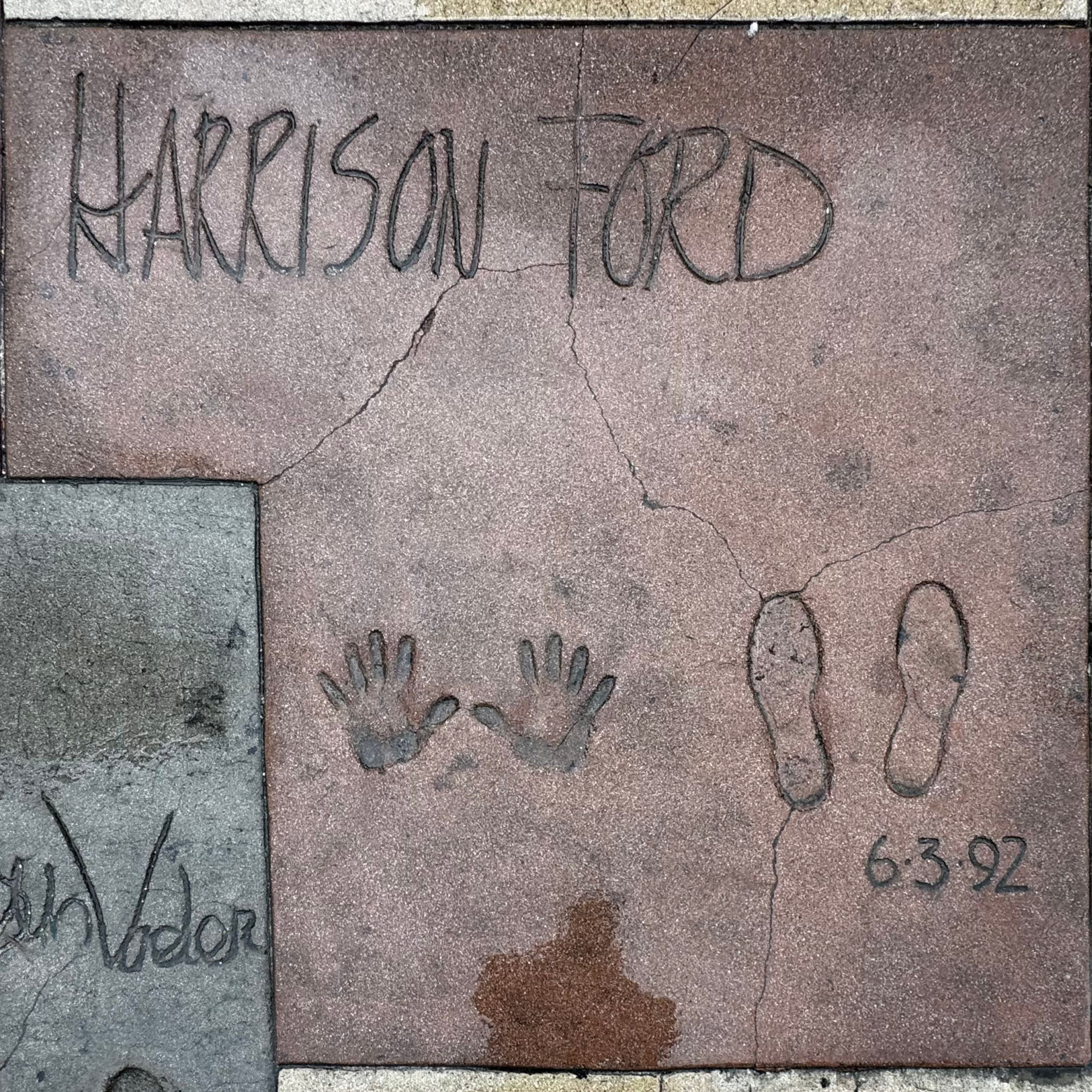 Mann's Chinese Theatre Harrison Ford
