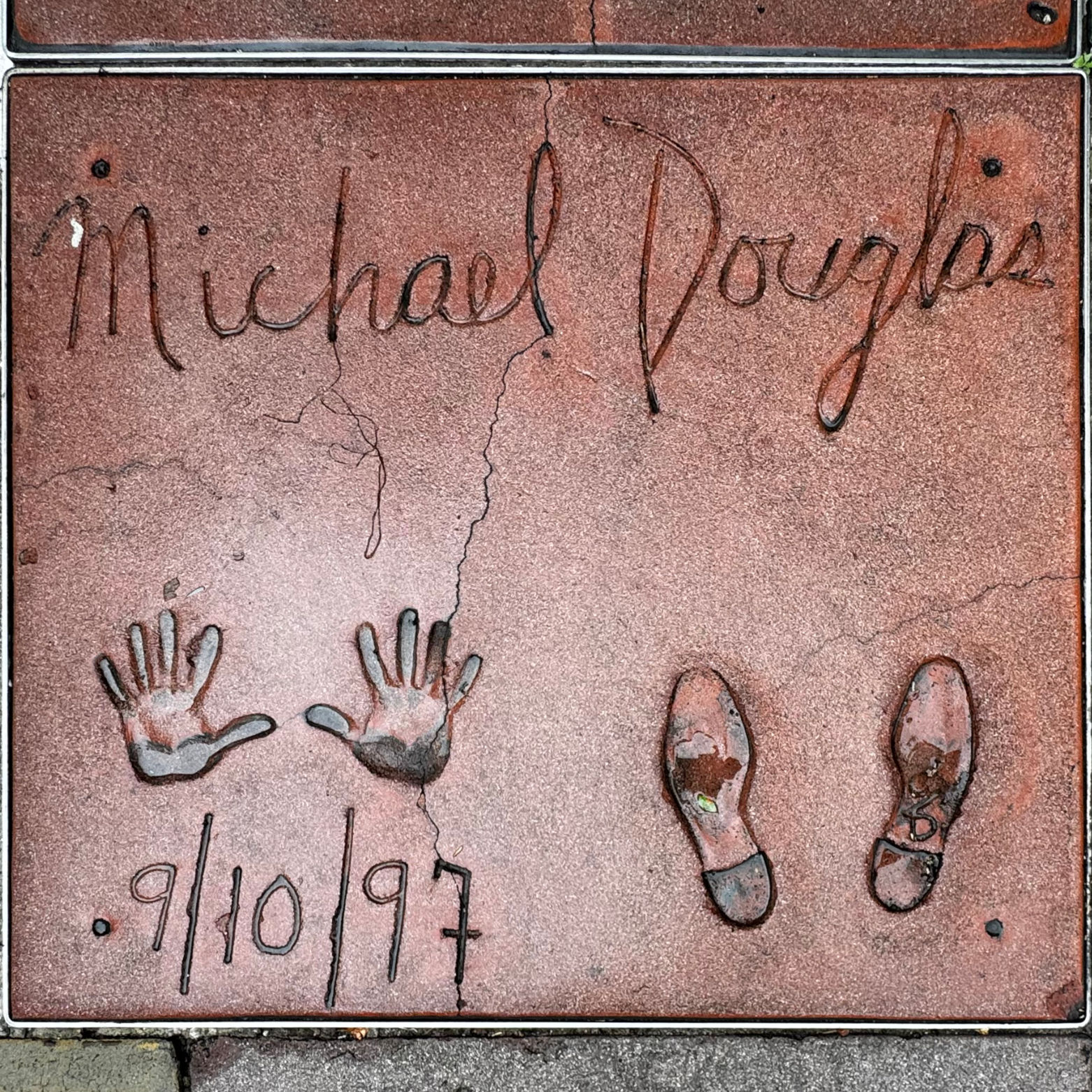 Mann's Chinese Theatre Michael Douglas