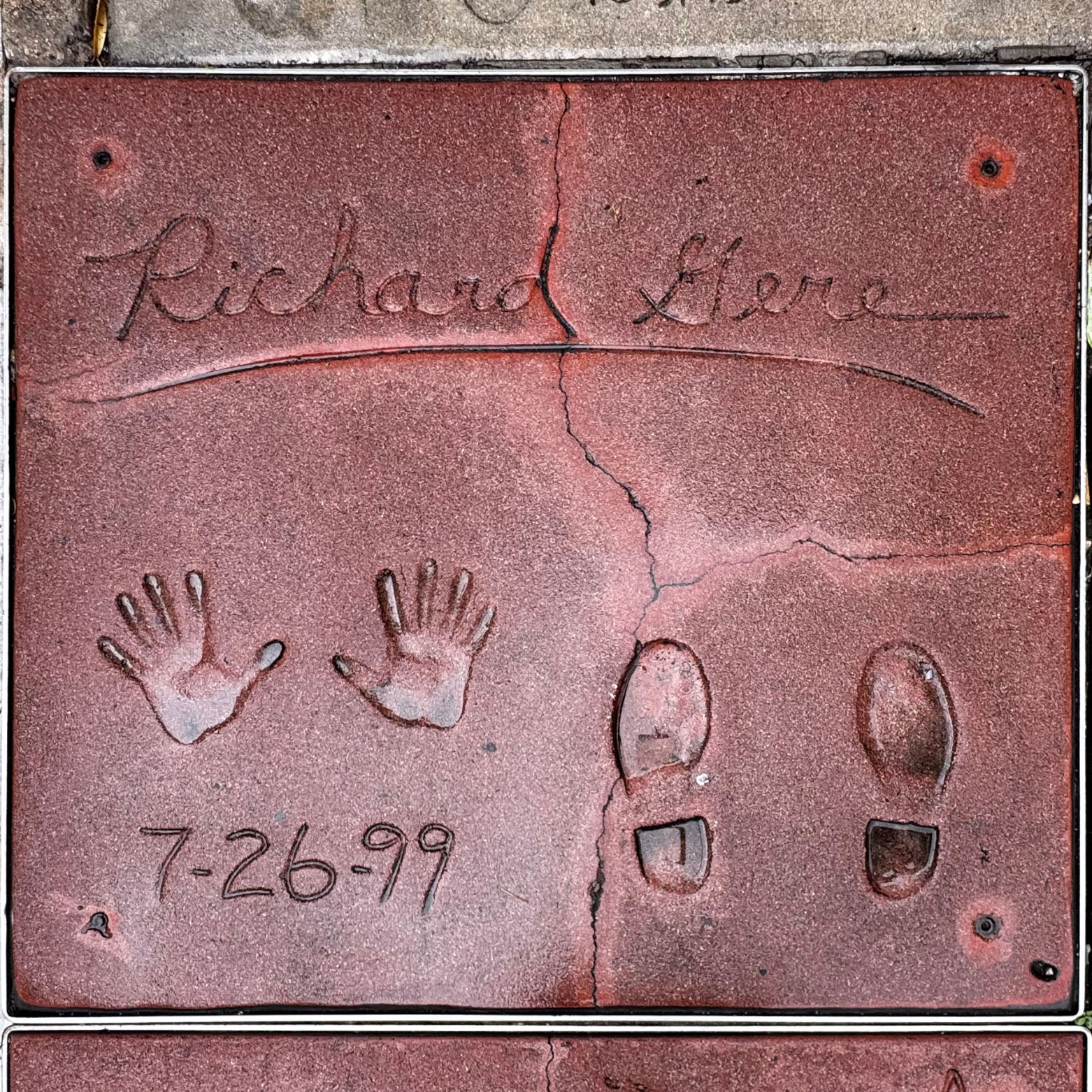 Mann's Chinese Theatre Richard Gere