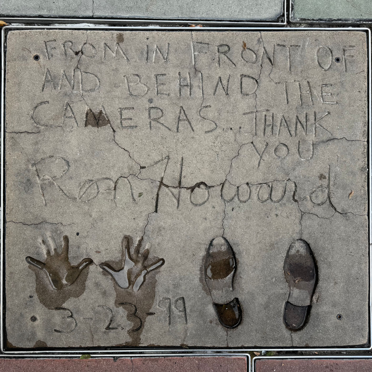Mann's Chinese Theatre Ron Howard