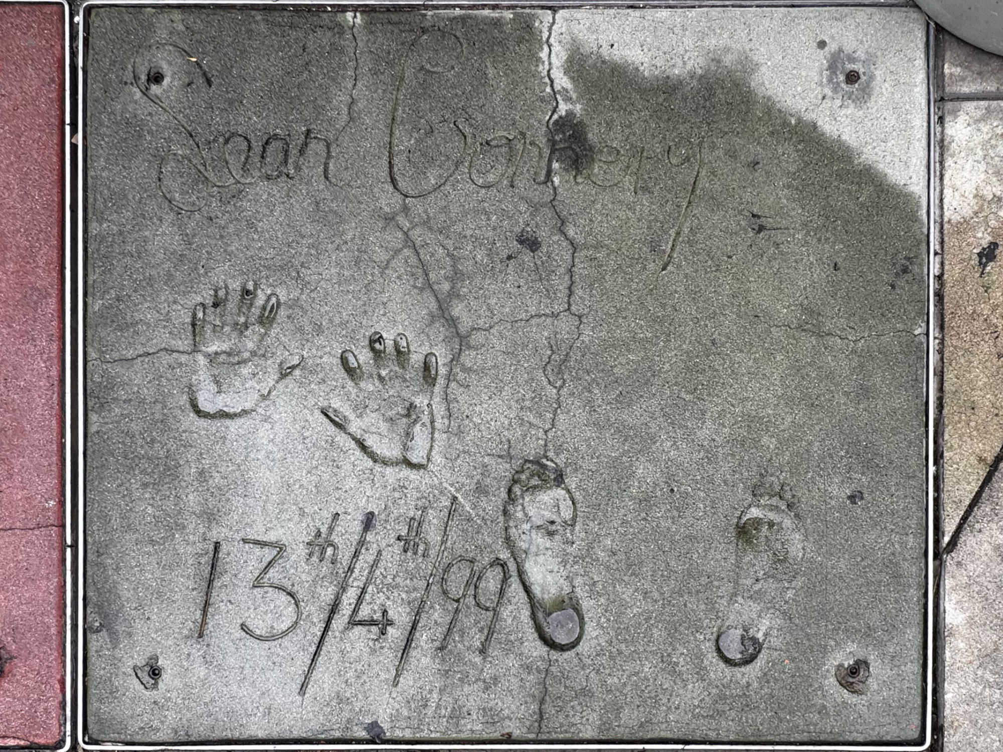 Mann's Chinese Theatre Sean Connery
