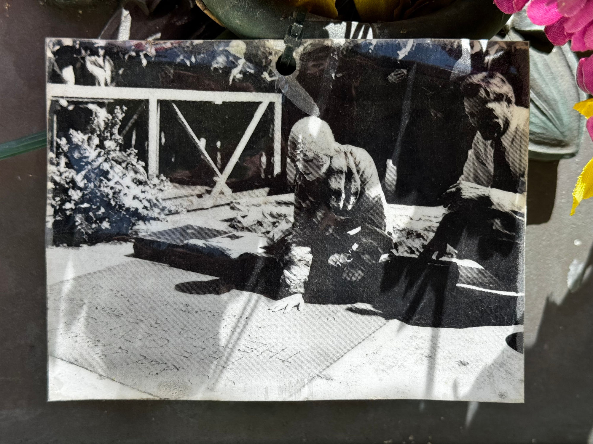 Marion Davies Handprints Photo