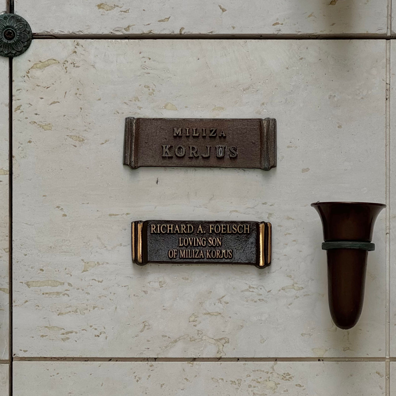 Westwood Village Memorial Park Miliza Korjus