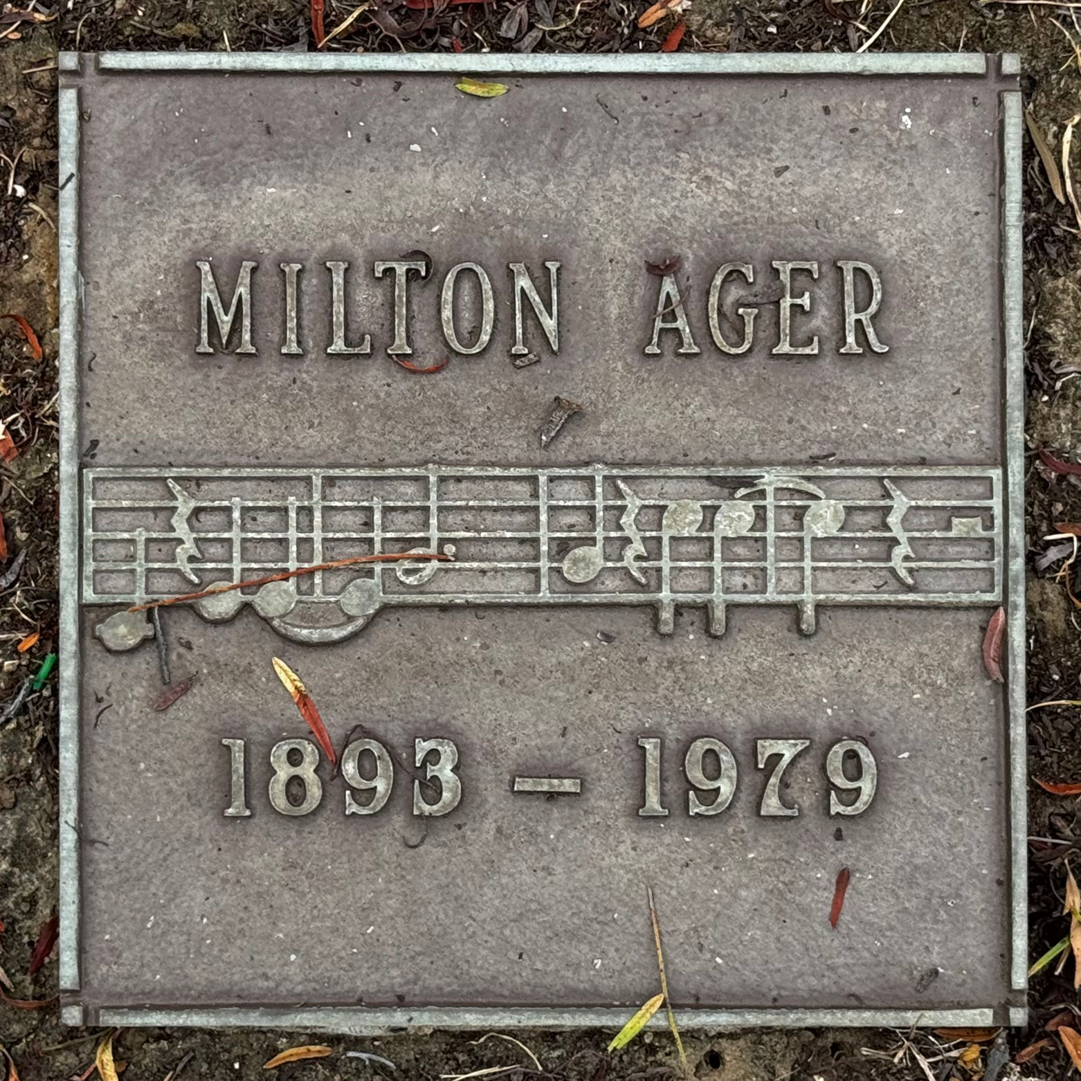Westwood Village Memorial Park Milton Ager