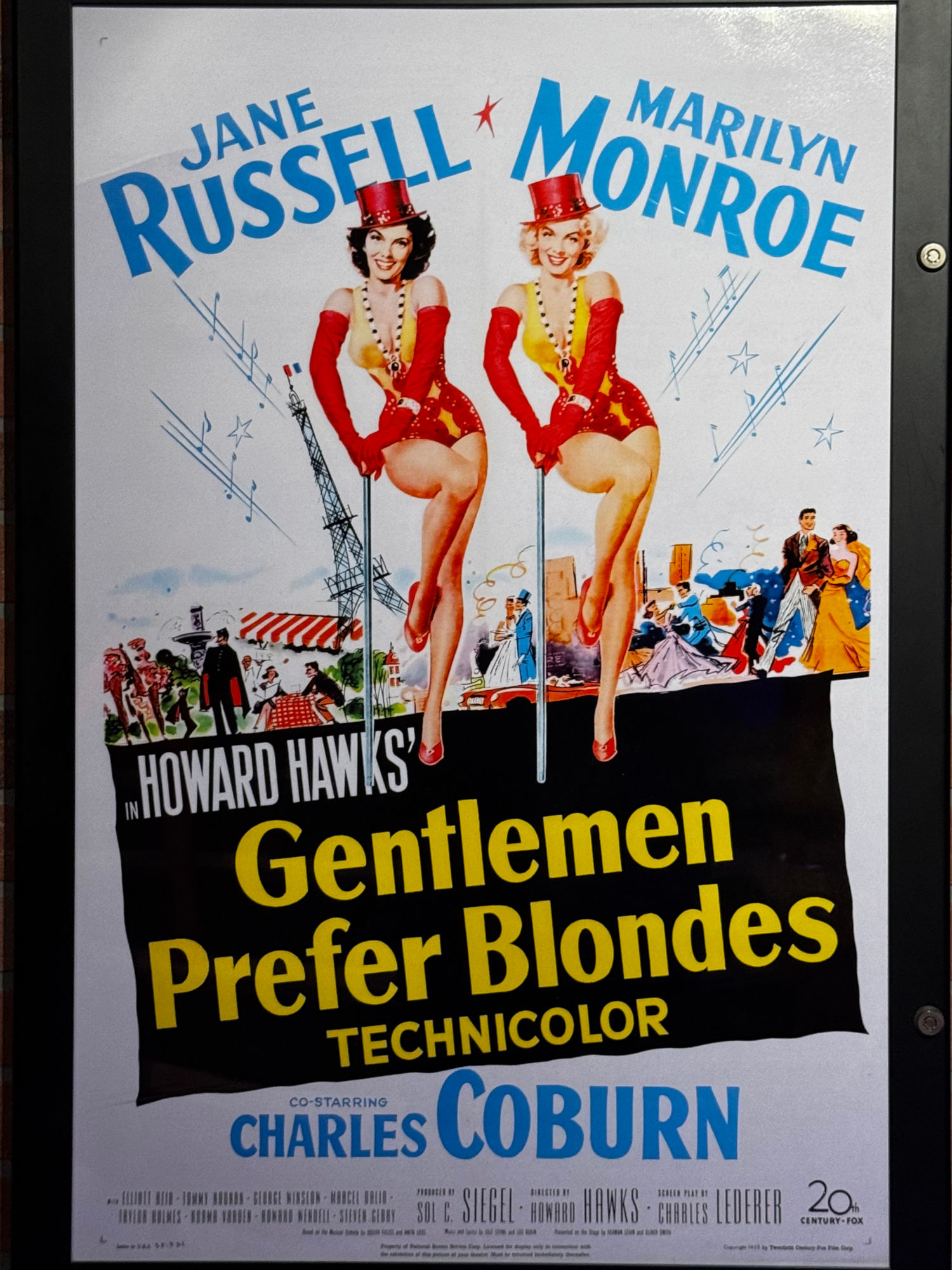 Movie Poster Gentlemen Prefer Blondes